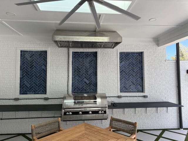 Proline Range Hoods Home & Garden > Kitchen & Dining > Kitchen Appliances > Range Hoods Outdoor Vent Hood Exclusively for BBQ or Grilling, 2000 CFM, Thick 304 Stainless Steel | PLGW BBQ Ultra UC