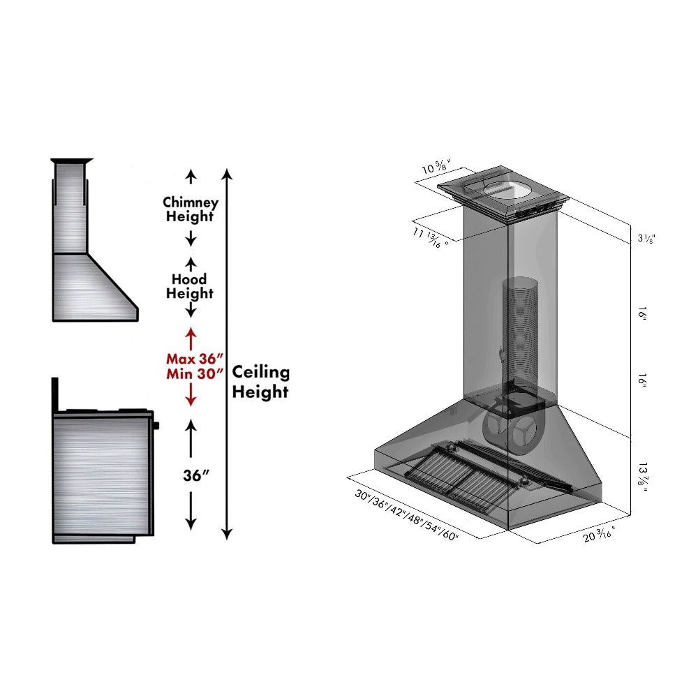 Z-line Range Hoods model 597-36