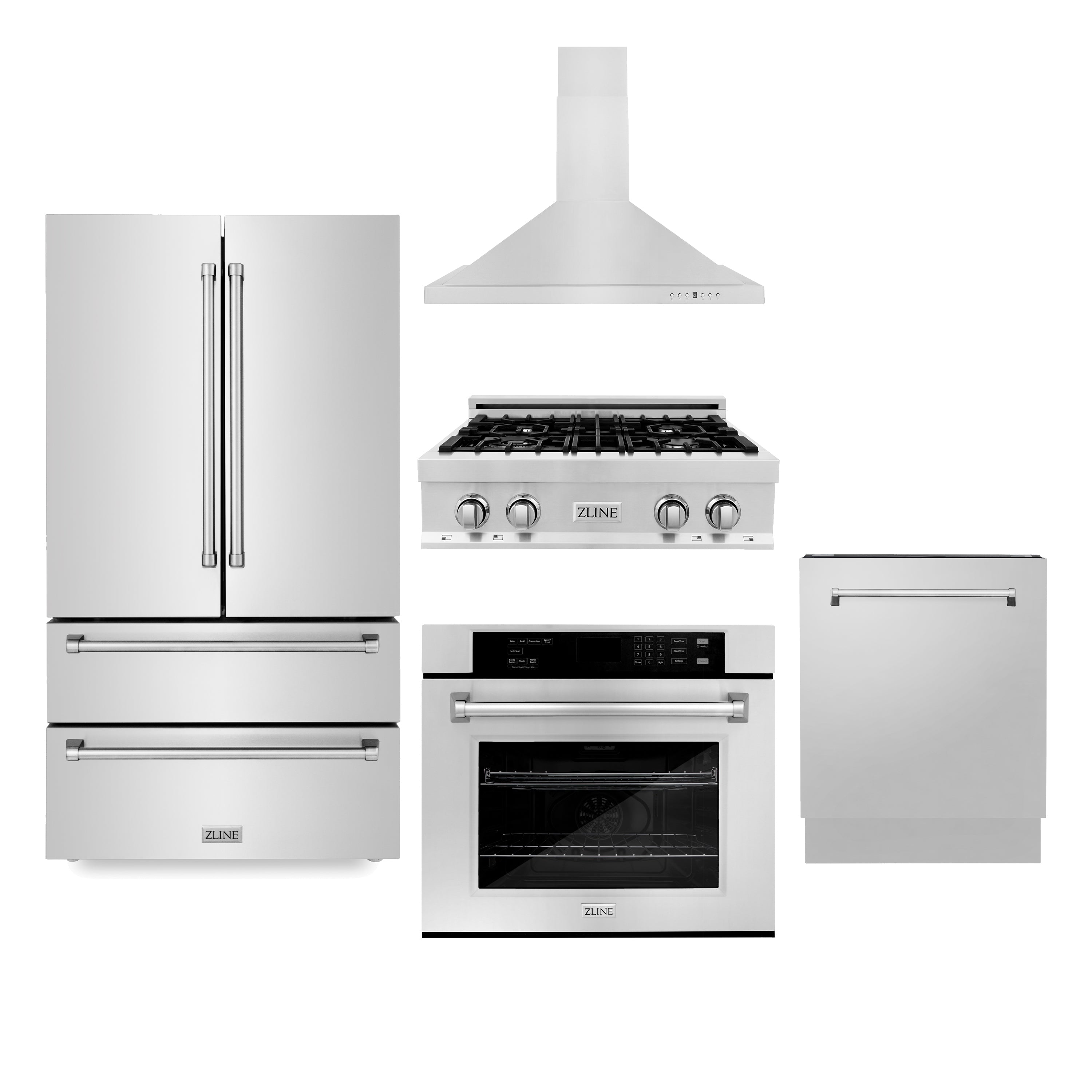 Z-line Kitchen Packages model 5KPR-RTRH30-AWSDWV