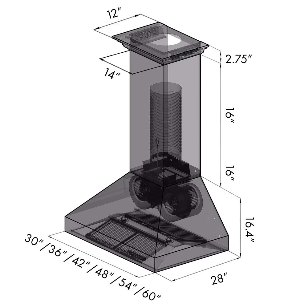 Z-line Range Hoods model 697-54