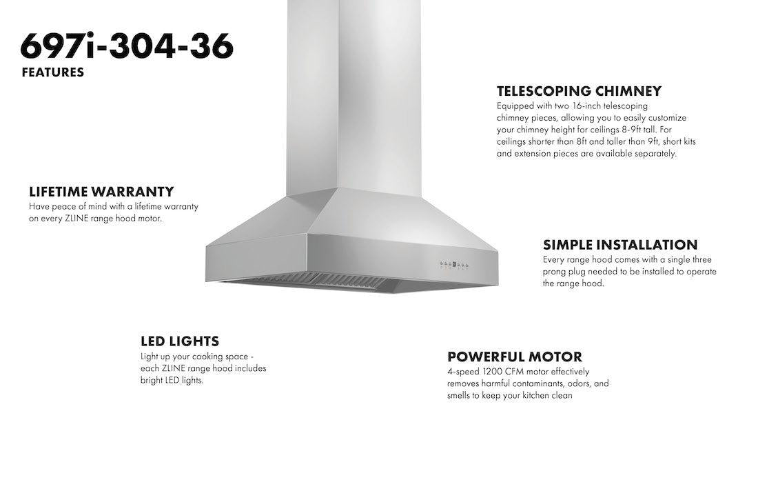 Z-line Range Hoods model 697-RS-48-400