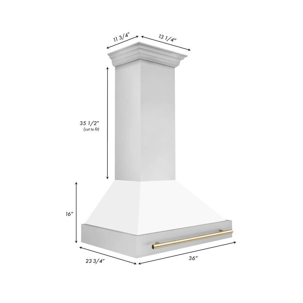 Z-line Range Hoods model 8654STZ-36-MB