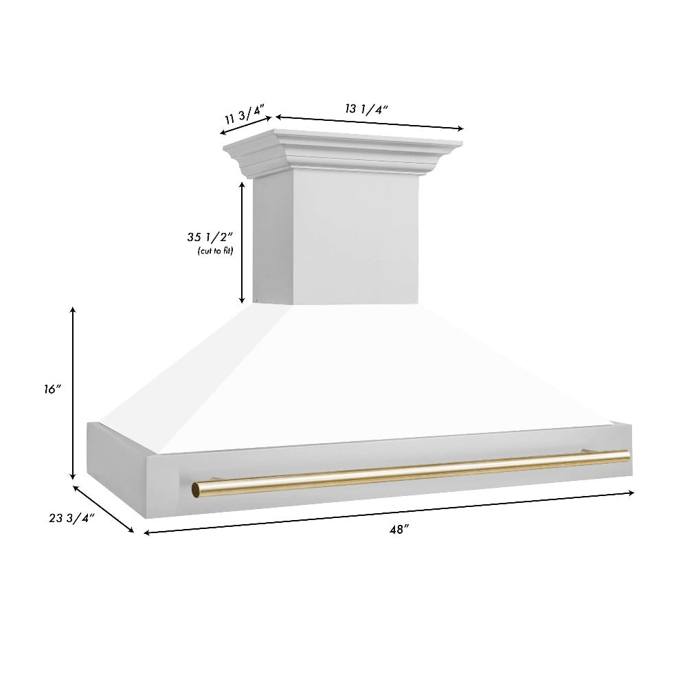 Z-line Range Hoods model 8654STZ-48-MB