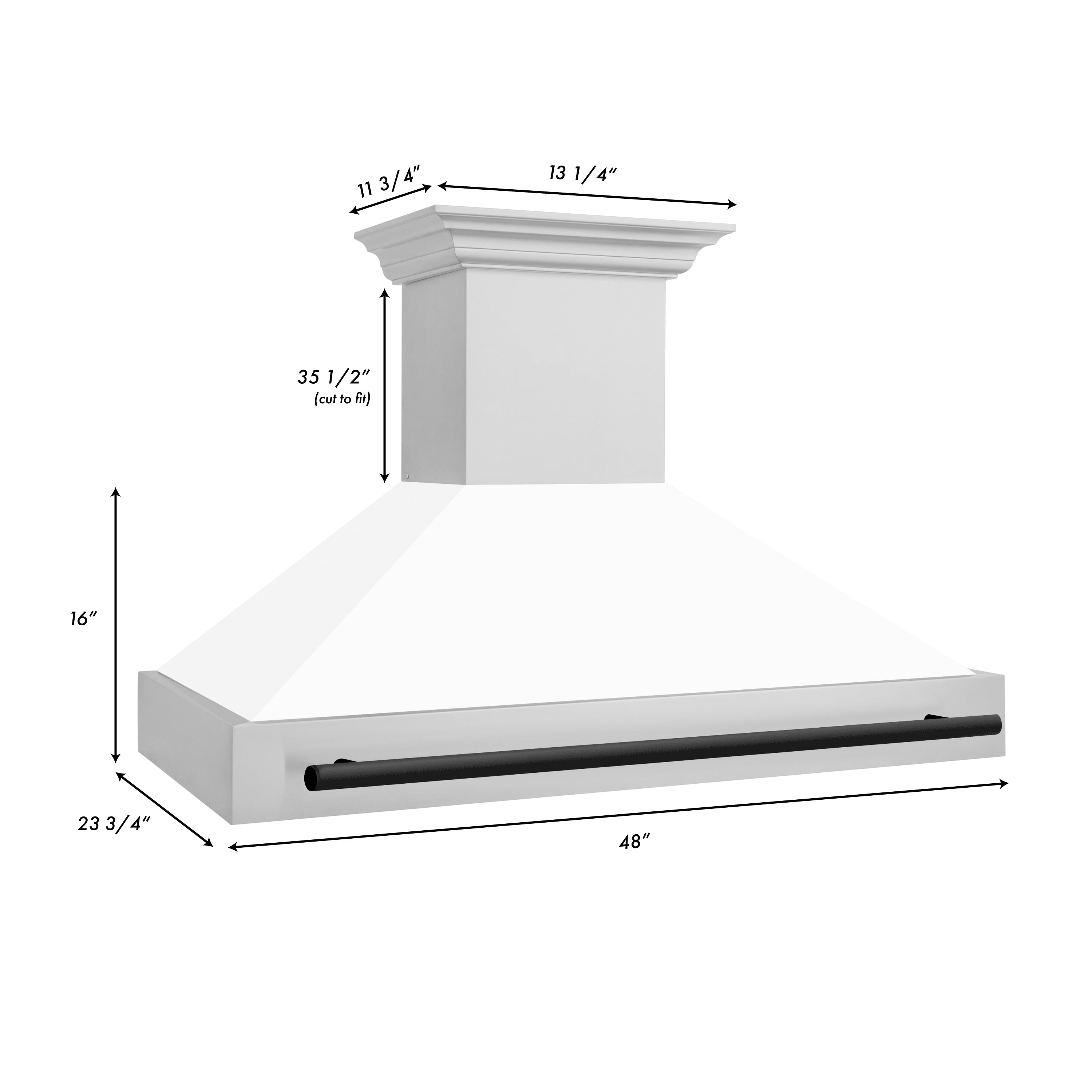 Z-line Kitchen Packages model 3AKP-RAWMRHDWM48-MB