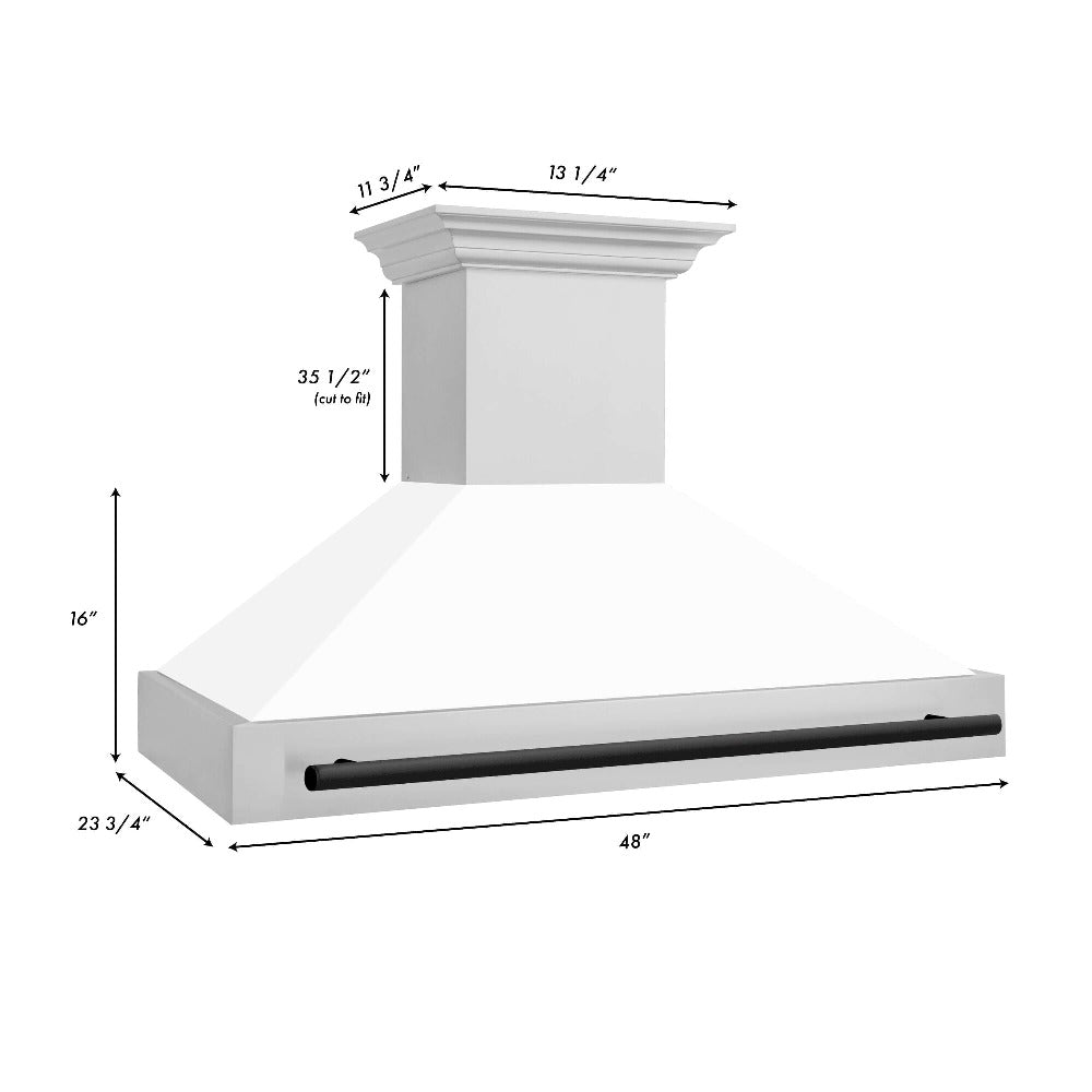 Z-line Range Hoods model 8654STZ-48-MB