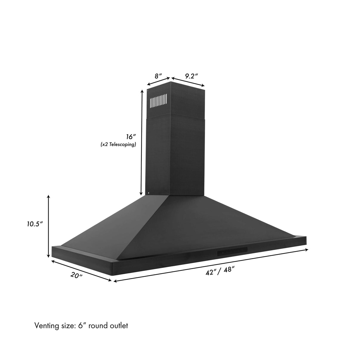 Z-line Range Hoods model BSKB4X-36