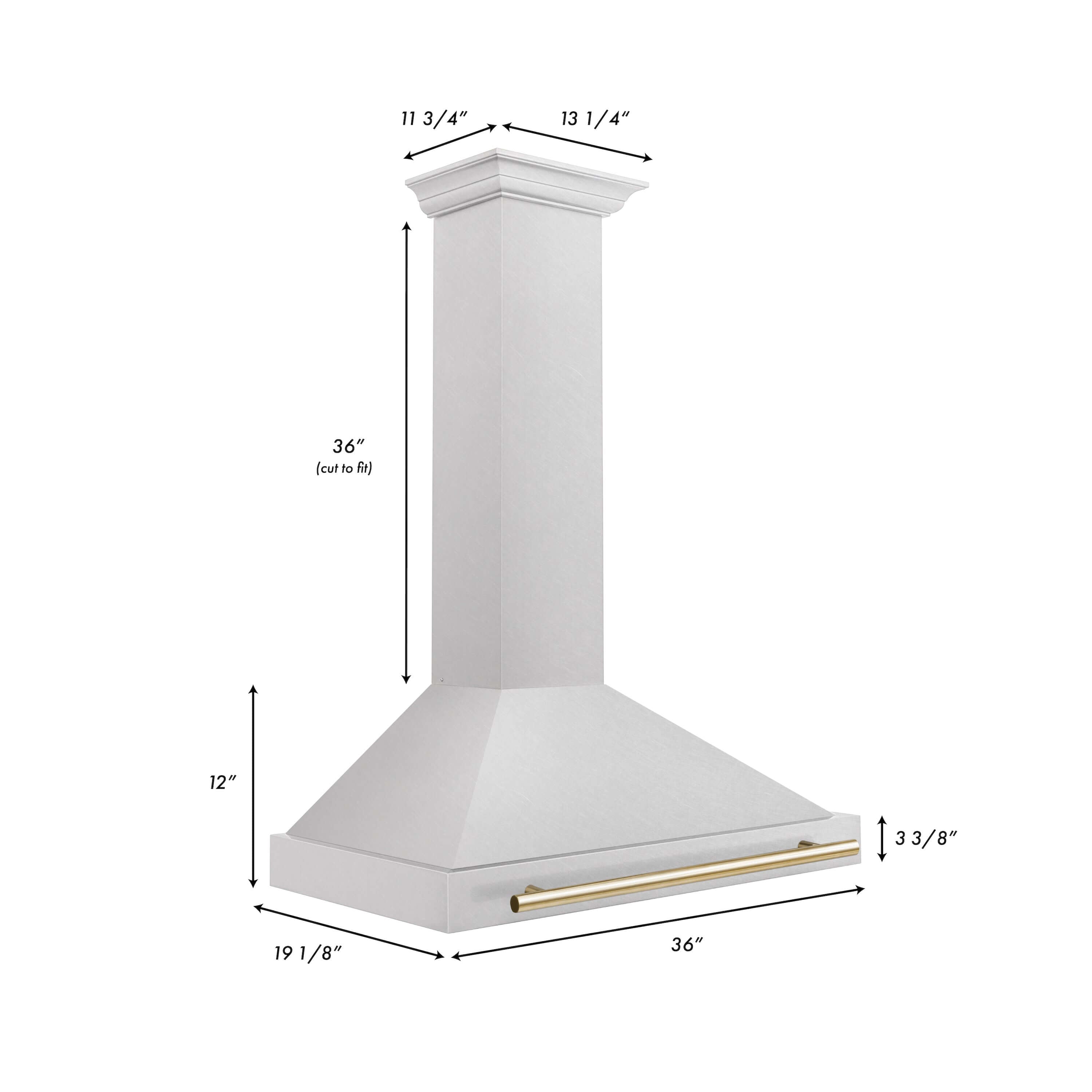 Z-line Range Hoods model KB4SNX-BLM-36