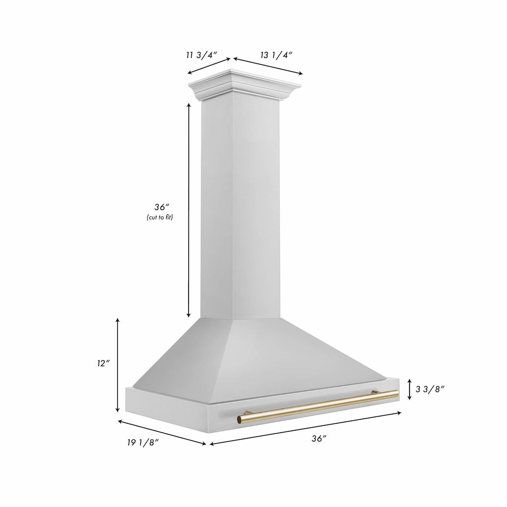 Z-line Range Hoods model KB4STX-BLM-36