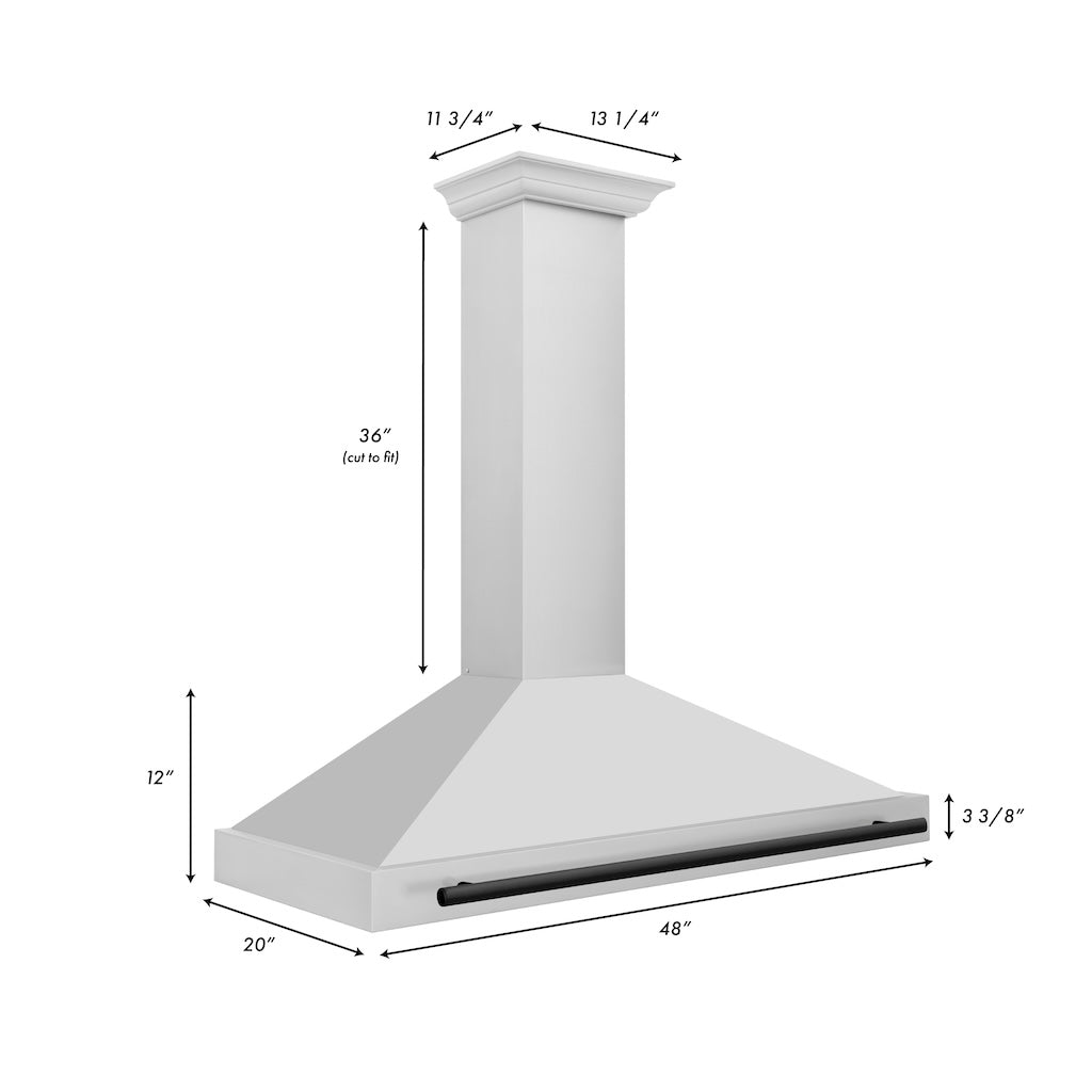 Z-line Range Hoods model KB4STX-BLM-48