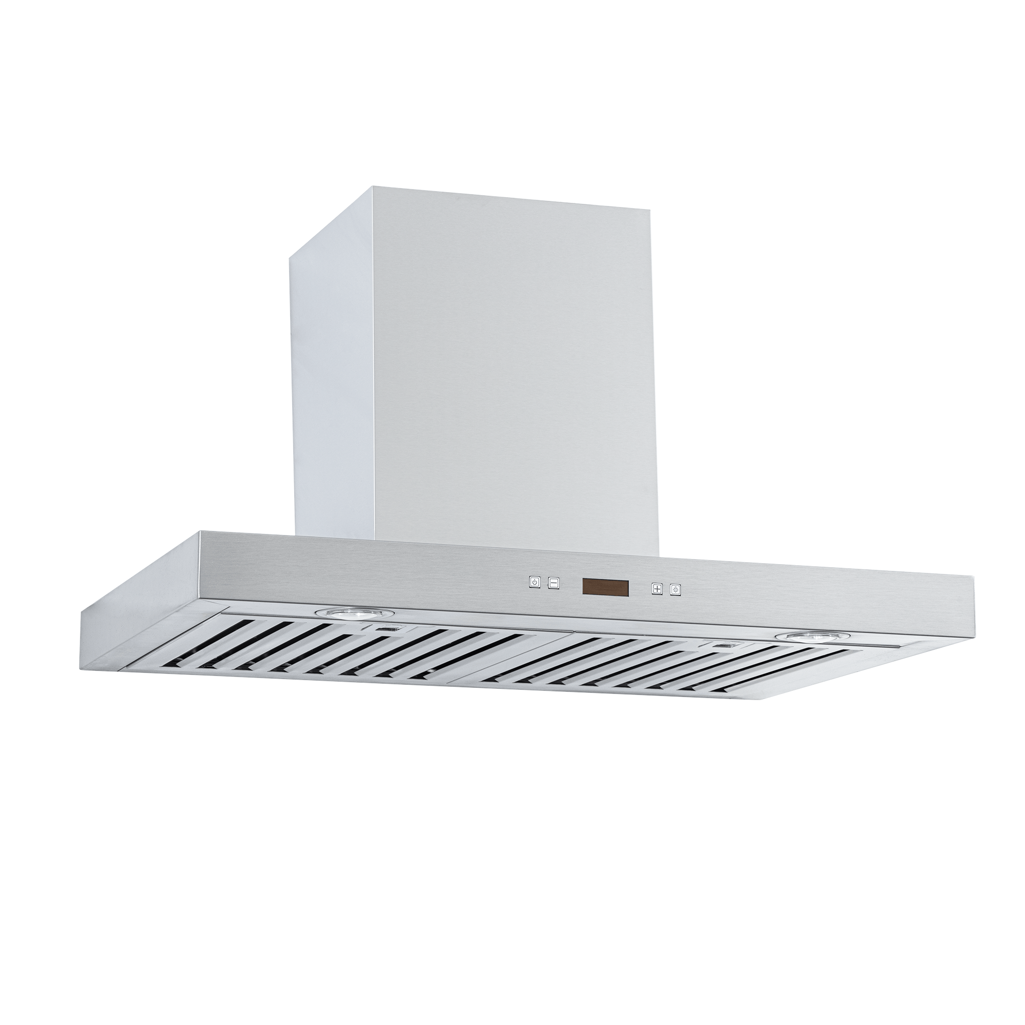 The Proline PLFW 750 is a stainless wall-mounted ducted range hood, 900/1100 CFM, from ProlineRangeHoods.com.