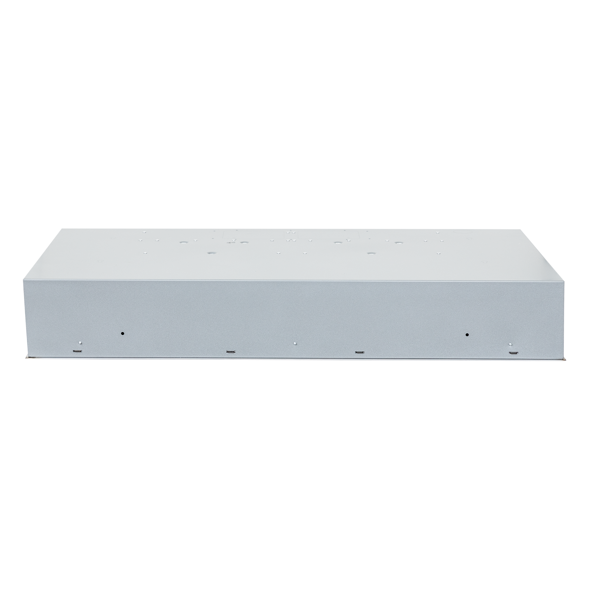 Proline PLGL 185 Insert Slim Range Hood: 430 stainless steel, gray finish, 600 CFM, 28"/34"—ProlineRangeHoods.com.