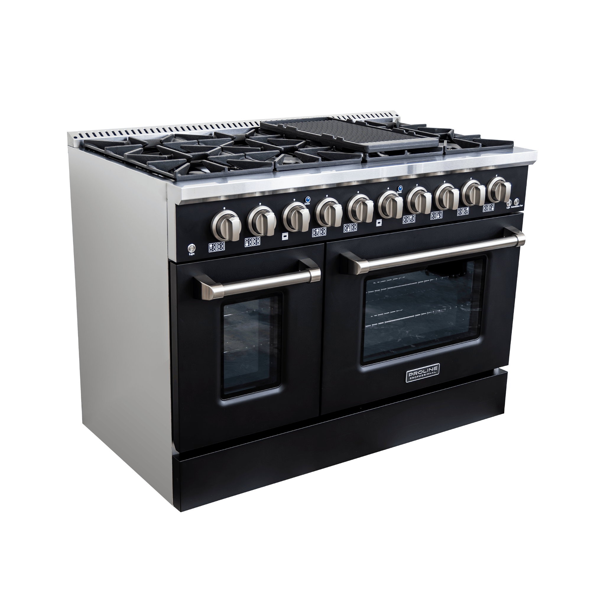 Proline PLSR 48" Gas Range - Matte Black - View 1