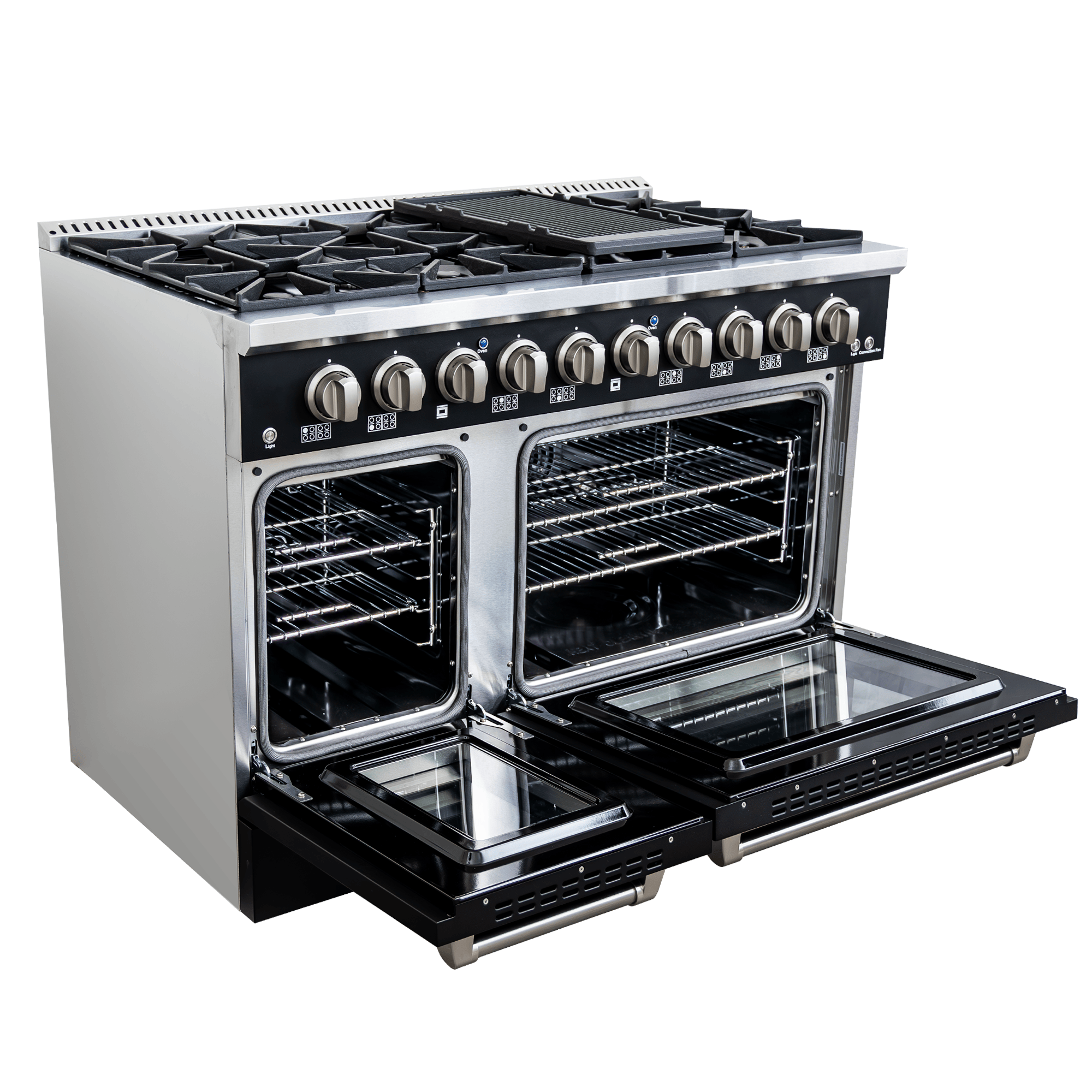 Proline PLSR 48" Gas Range - Matte Black - View 2