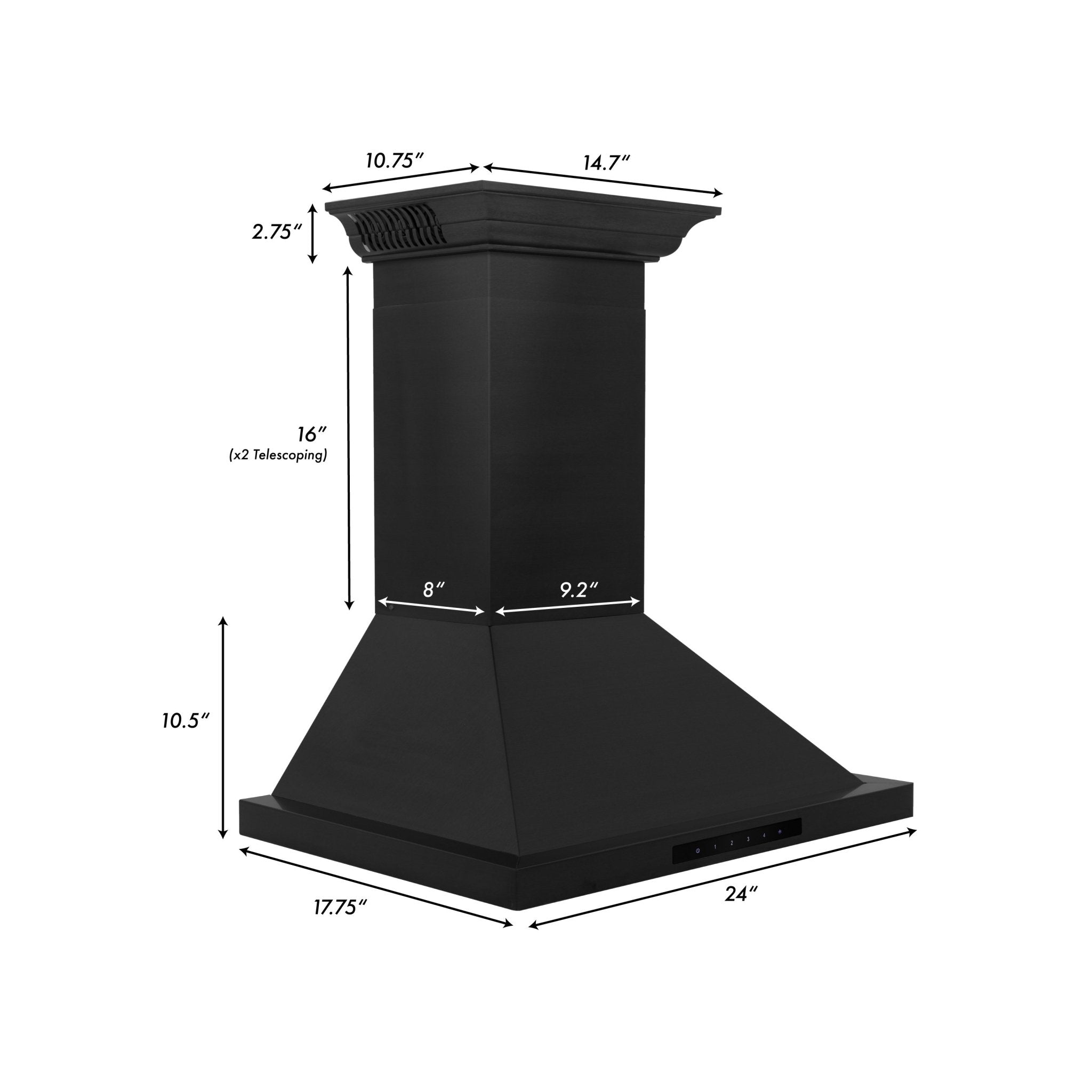 Z-line Range Hoods model BSKBNCRN-24