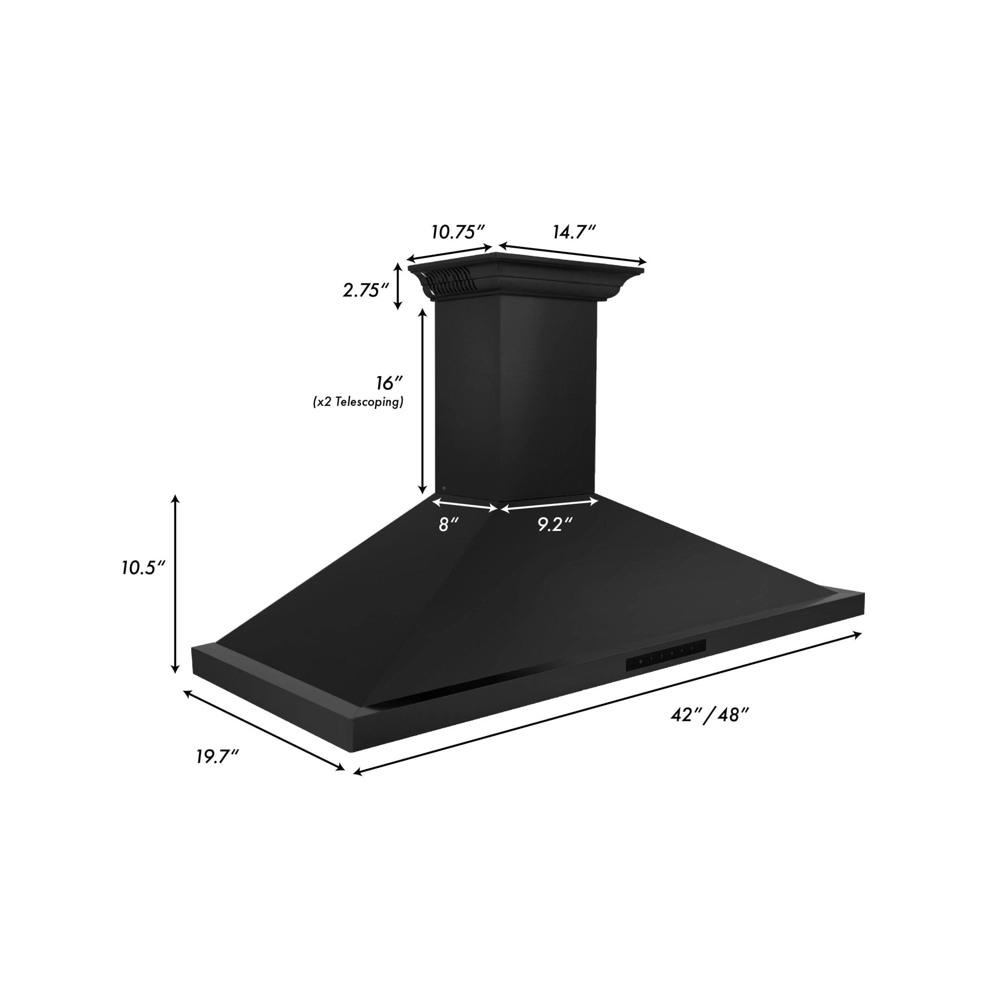 Z-line Range Hoods model BSKBNCRN-24