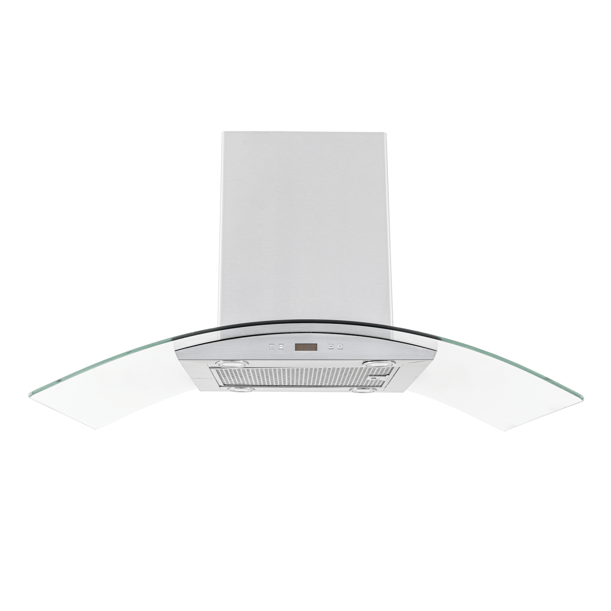 The Proline PLFI 544 Island Range Hood features stainless steel, 600 CFM airflow—see more at ProlineRangeHoods.com.