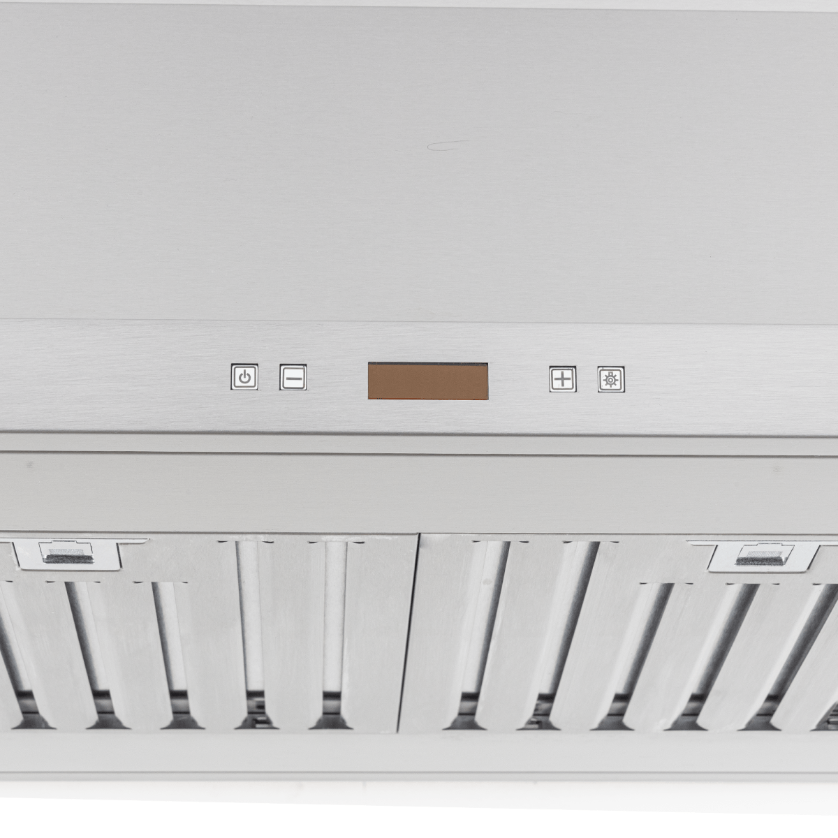 Upgrade your kitchen with the Proline PLFI 520 Range Hood, stainless steel, 600/1100 CFM. ProlineRangeHoods.com.