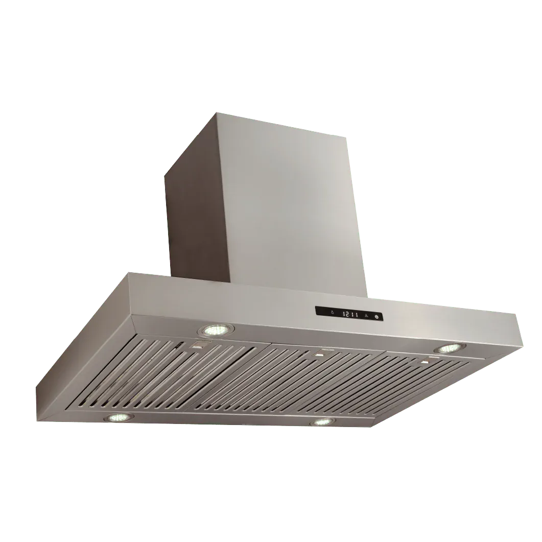 Proline Range Hoods Home & Garden > Kitchen & Dining > Kitchen Appliances > Range Hoods 36 inches wide Modern Slim Island Range Hood, 550 CFM 36-inch, Stainless Steel | Elite Dream Home newest 2025 Designs | PLSI 755F