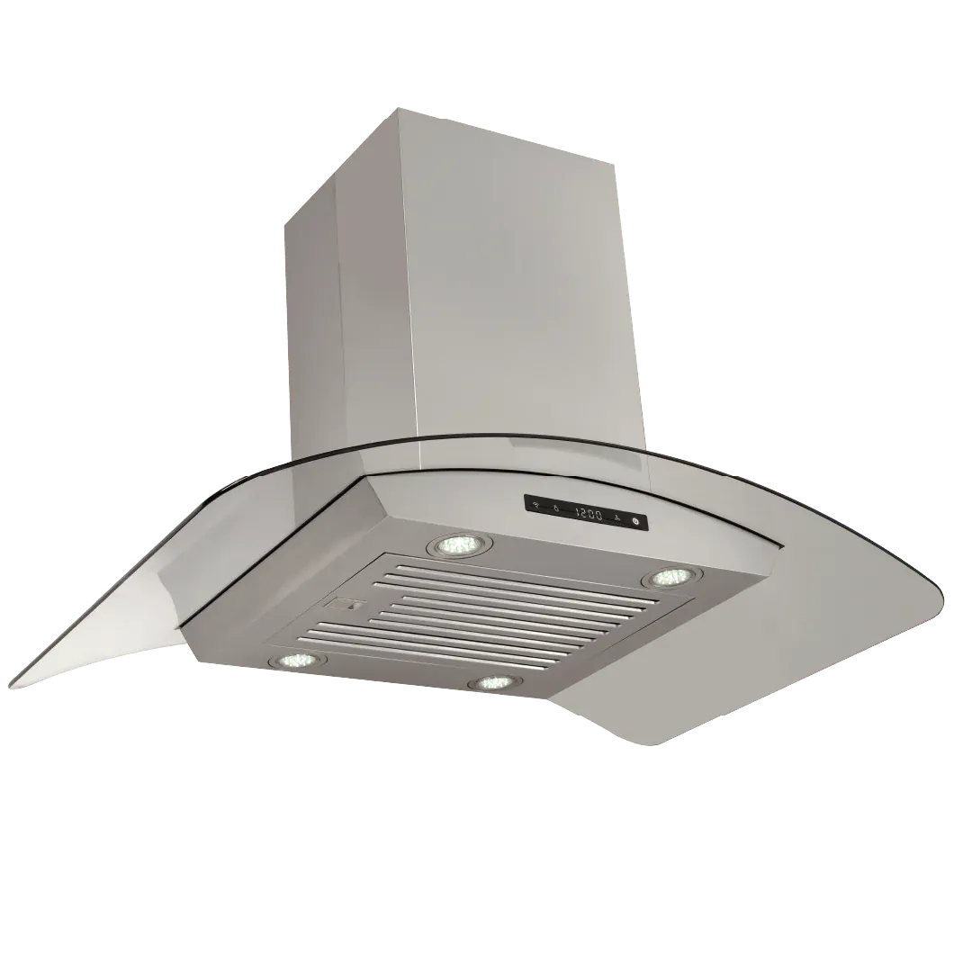 Proline Range Hoods Home & Garden > Kitchen & Dining > Kitchen Appliances > Range Hoods 36 inches wide PLSI 543 Island Range Hood - 550 CFM | Stainless Steel | Elite Ventilation | Elite Dream Home