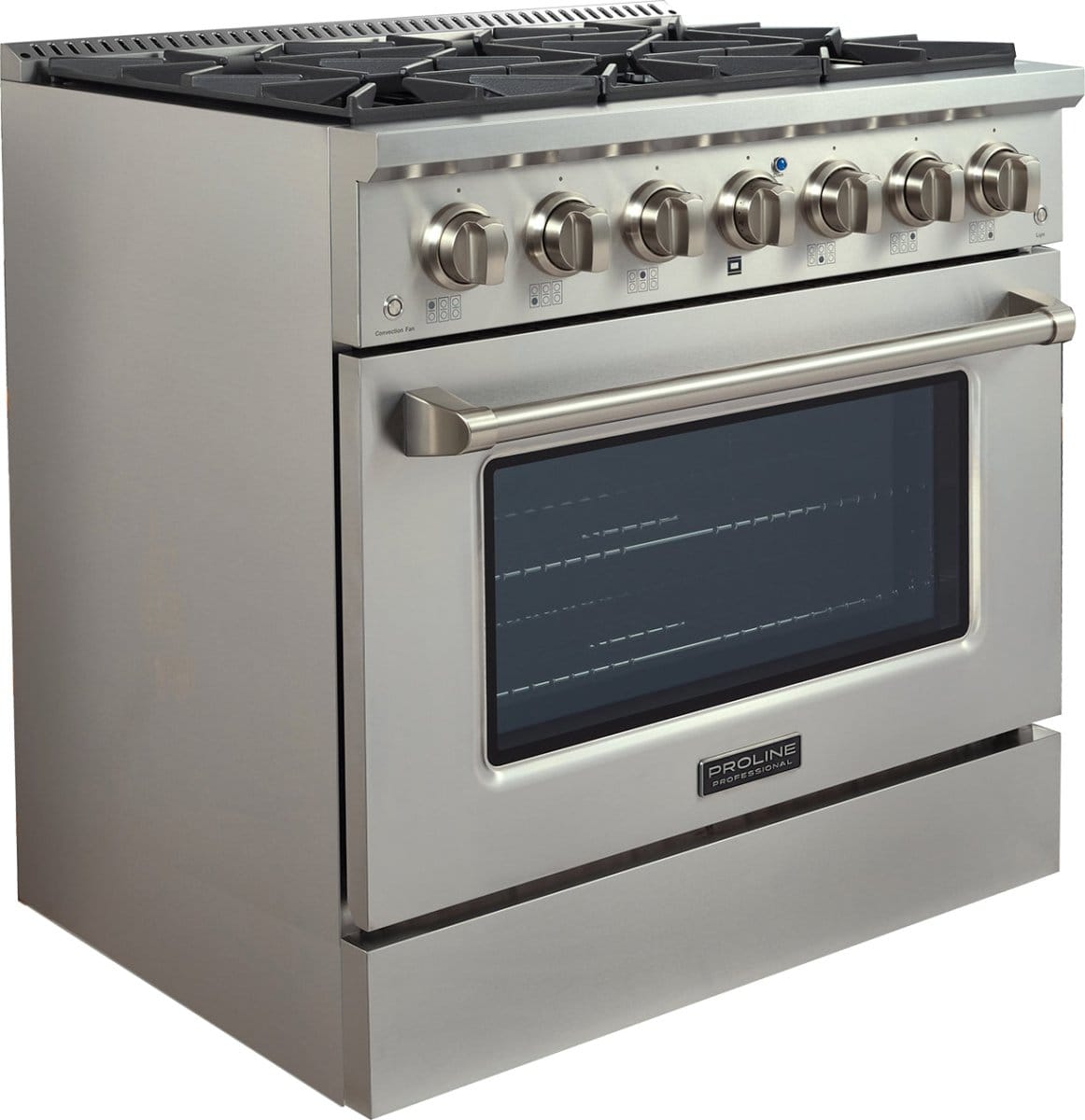 Proline PLSR 36" Gas Range - Stainless Steel - View 1