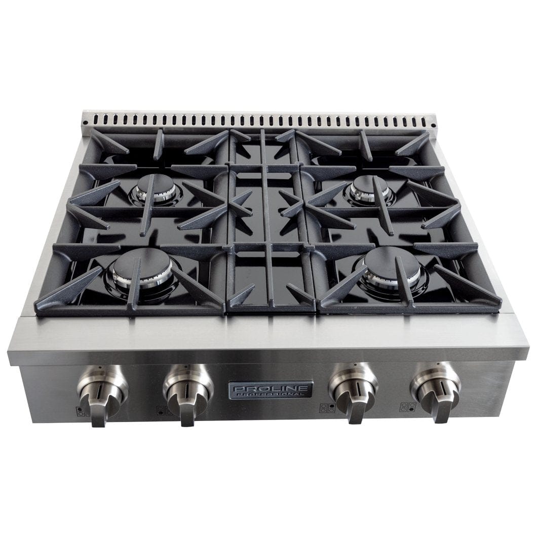 Proline PLST 30" Gas Rangetop - Stainless Steel - View 4