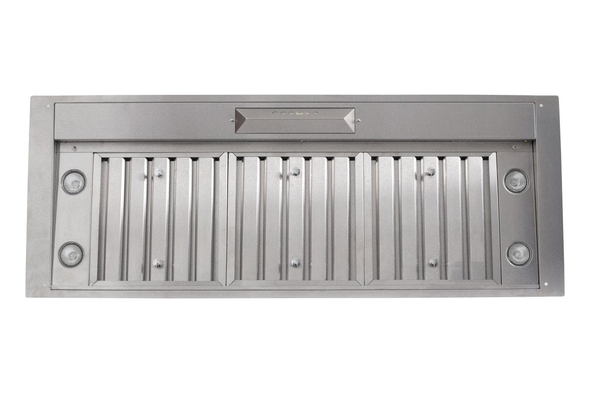 Proline Range Hoods Home & Garden > Kitchen & Dining > Kitchen Appliances > Range Hoods Range Hood Insert/Liner, 15, 18 or 21 inch Deep Options, Ducted, 600/1200 CFM, Stainless Steel | Proline PLJL Hurricane