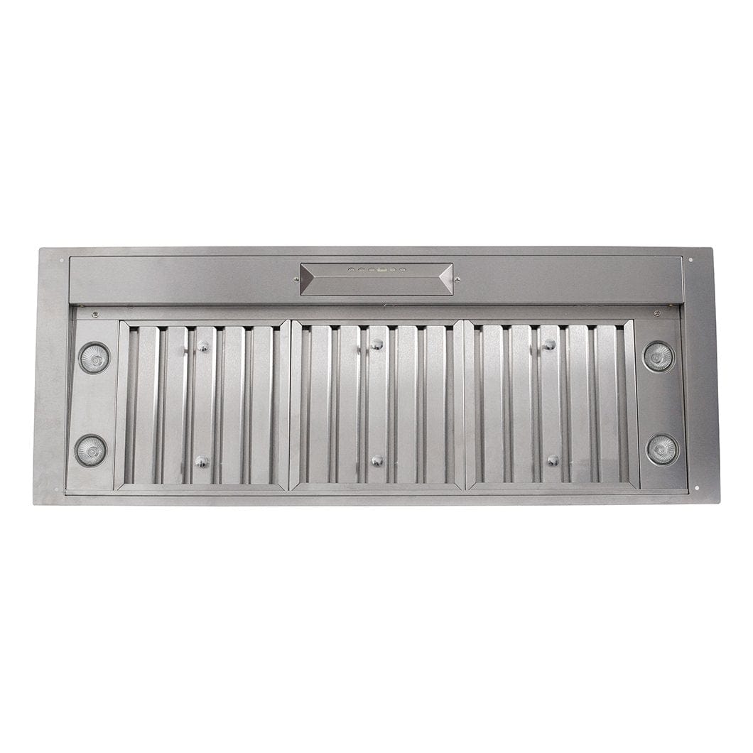 Proline Range Hoods Home & Garden > Kitchen & Dining > Kitchen Appliances > Range Hoods Range Hood Insert/Liner, 15, 18 or 21 inch Deep Options, Ducted, 600/1200 CFM, Stainless Steel | Proline PLJL Hurricane