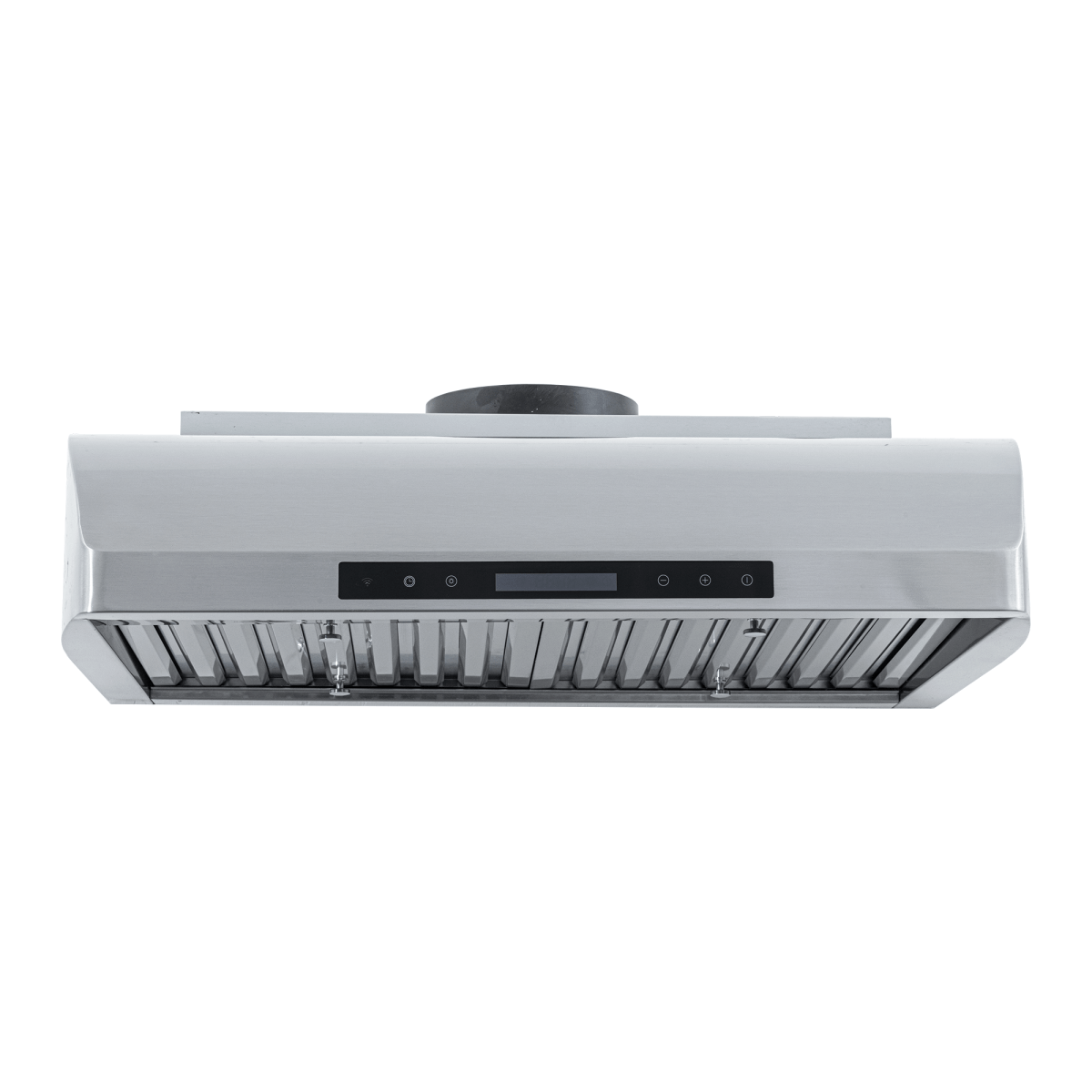 Proline PLJW 117 under-cabinet range hood with touch controls, baffle filters, 900 CFM motor. ProlineRangeHoods.com.