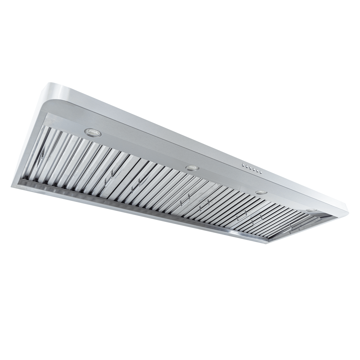 Proline PLJW 121 range hood: 900 CFM, stainless, lights, filters, ductless option—modern kitchens. ProlineRangeHoods.com.