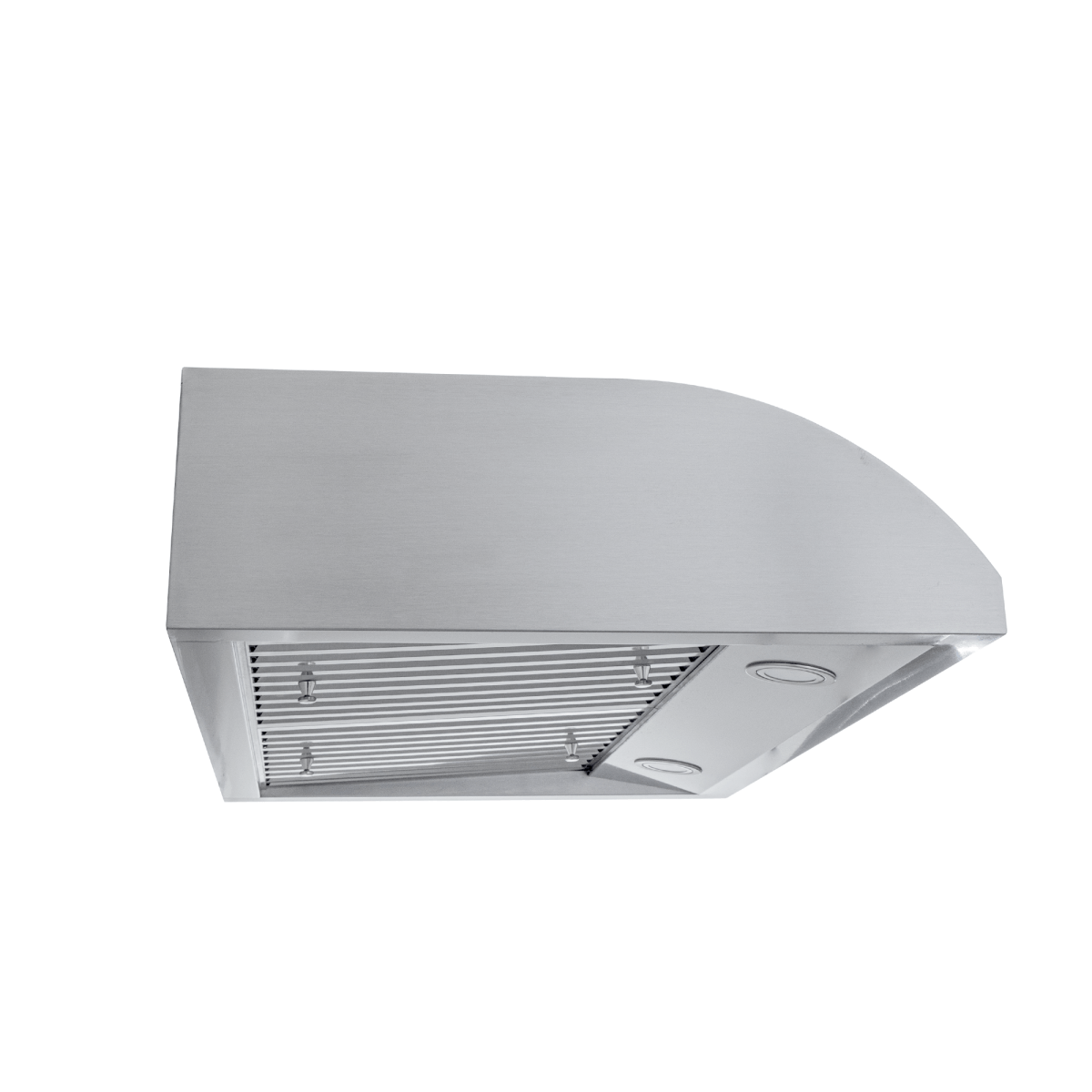 Proline PLJW 133 Ductless Range Hood, 900 CFM, stainless steel, vent grates, lights. ProlineRangeHoods.com.