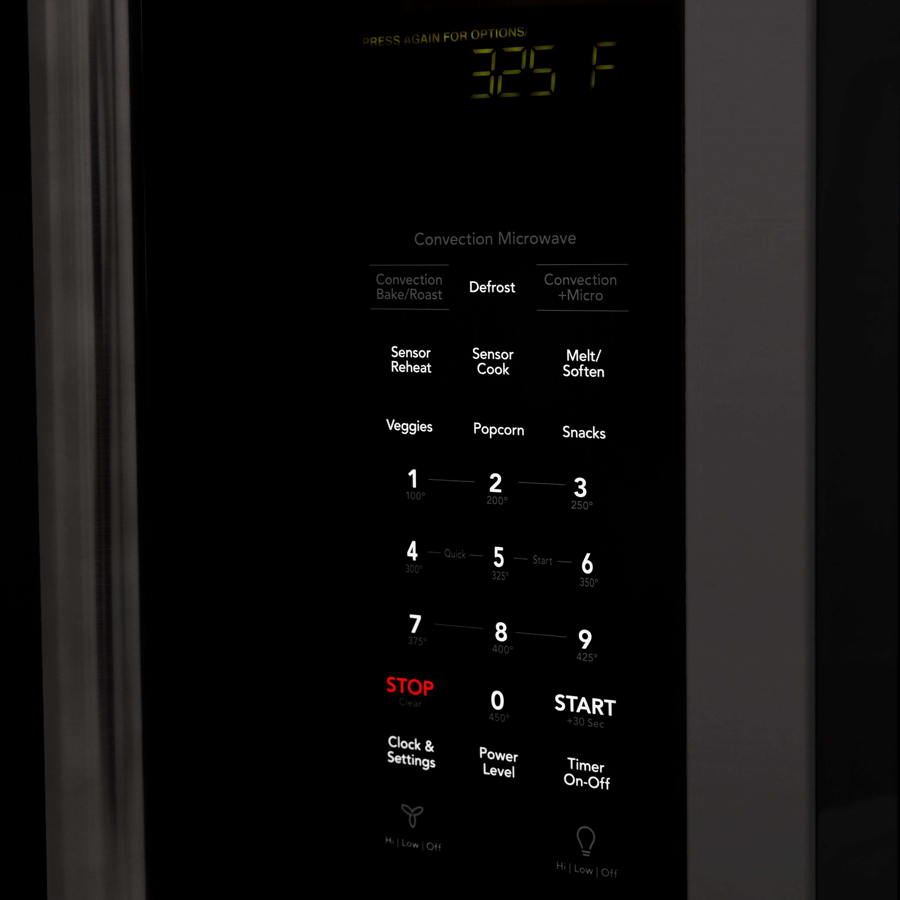 ZLINE 30" 1.5 cu. ft. Over the Range Microwave in Black Stainless Steel with Modern Handle and Set of 2 Charcoal Filters (MMWO-OTRCF-30-BS)