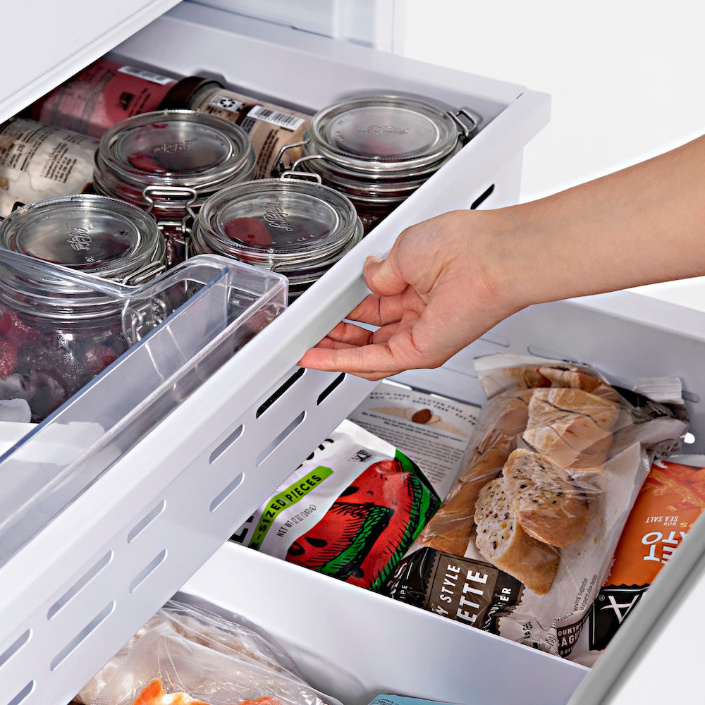 ZLINE 30 in. 16.1 cu. ft. Panel Ready Built-In Bottom Freezer Refrigerator with Water Dispenser and Ice Maker (RBIV-30)