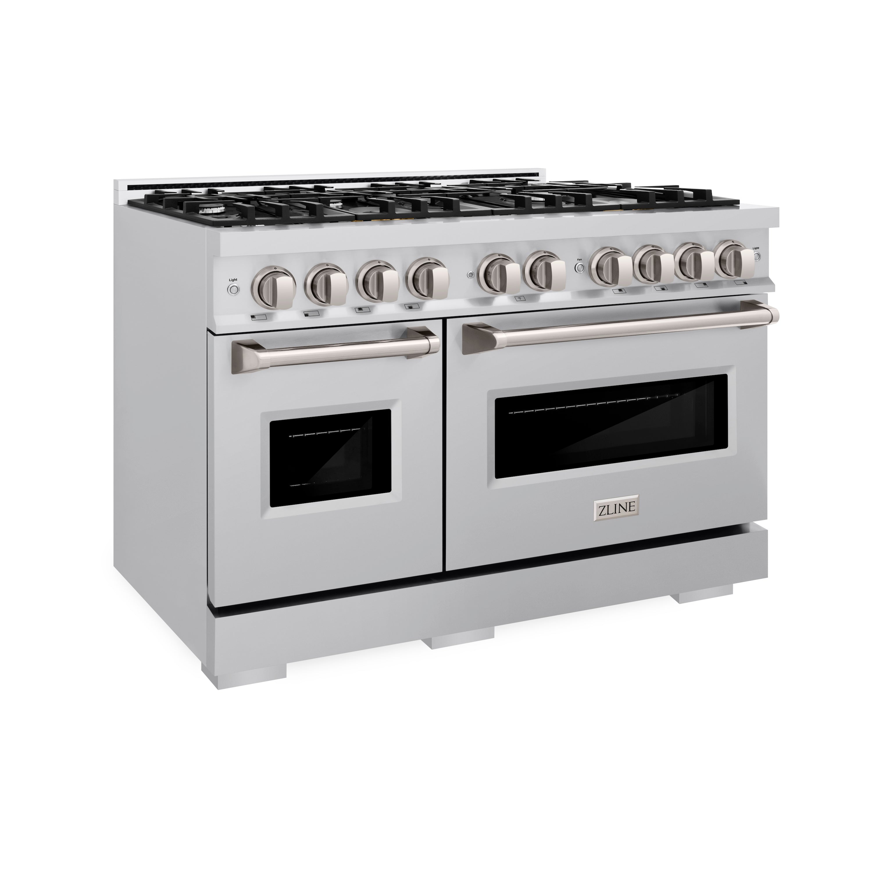 ZLINE 48 in. 6.7 cu. ft. Classic Double Oven Dual Fuel Range with 8 Bu