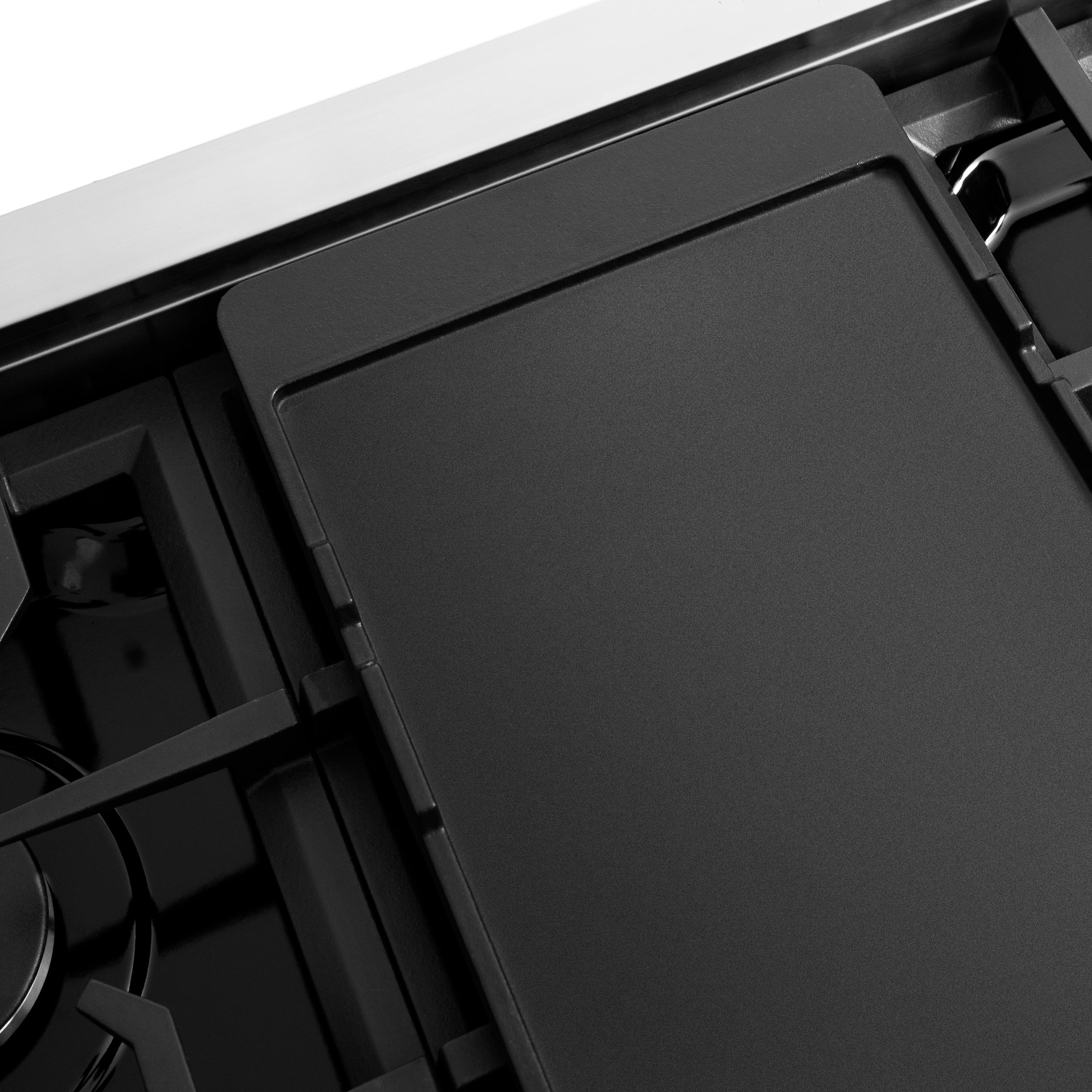 ZLINE 48 in. Legacy Gas Rangetop with 7 Burners and Porcelain Cooktop in Stainless Steel (RT48)