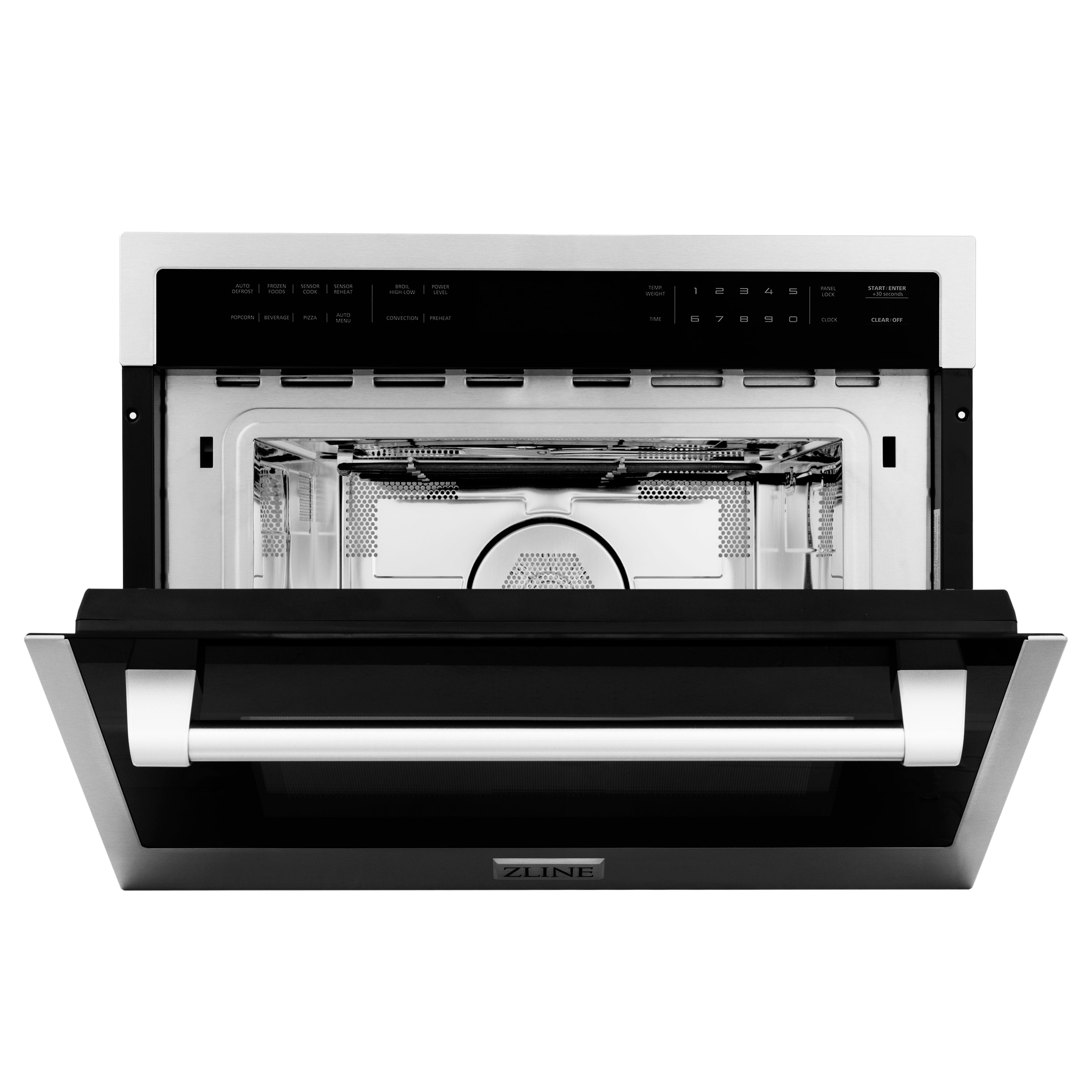 ZLINE 24" 1.6 cu ft. Built-in Convection Microwave Oven in Stainless Steel with Speed and Sensor Cooking