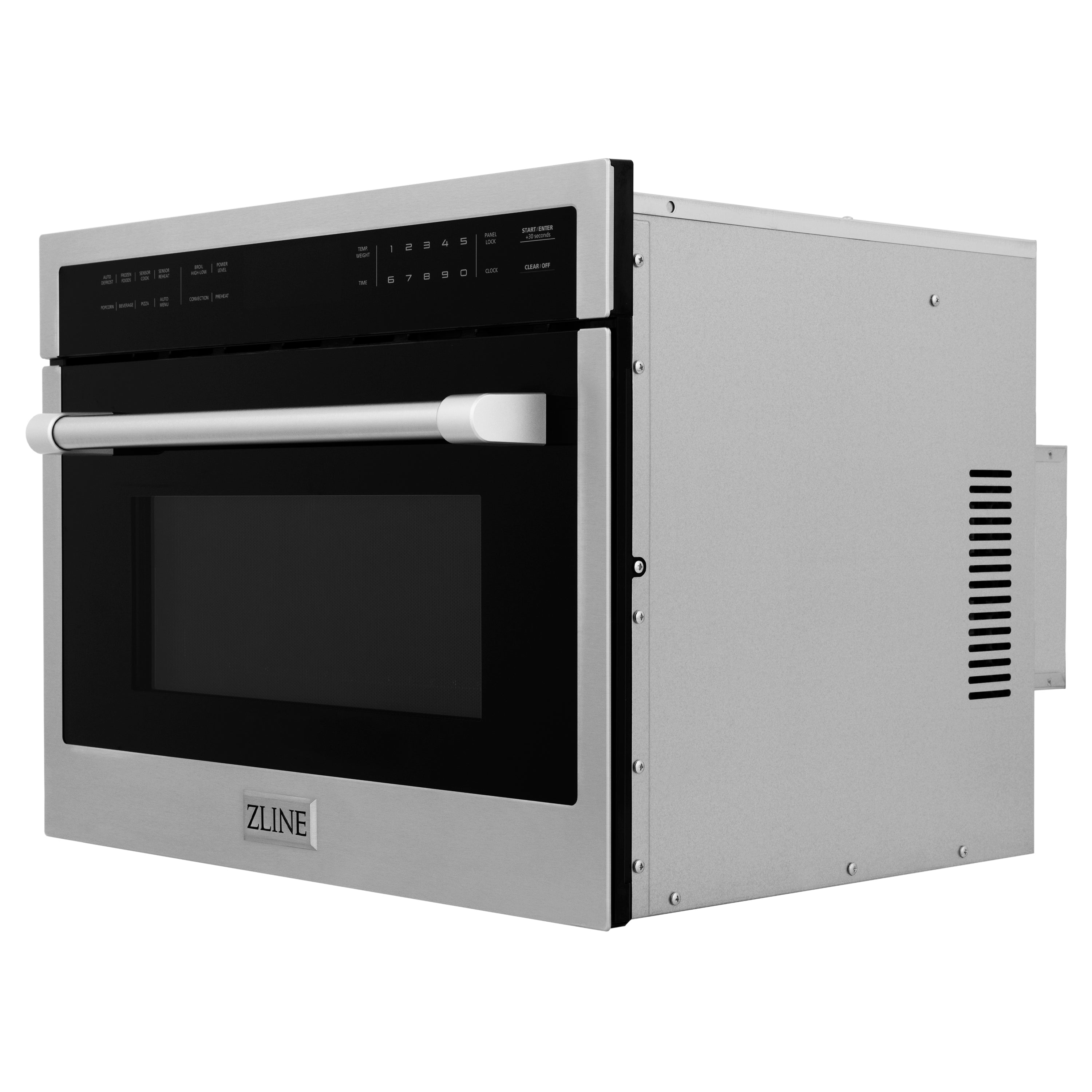 ZLINE 24" 1.6 cu ft. Built-in Convection Microwave Oven in Stainless Steel with Speed and Sensor Cooking