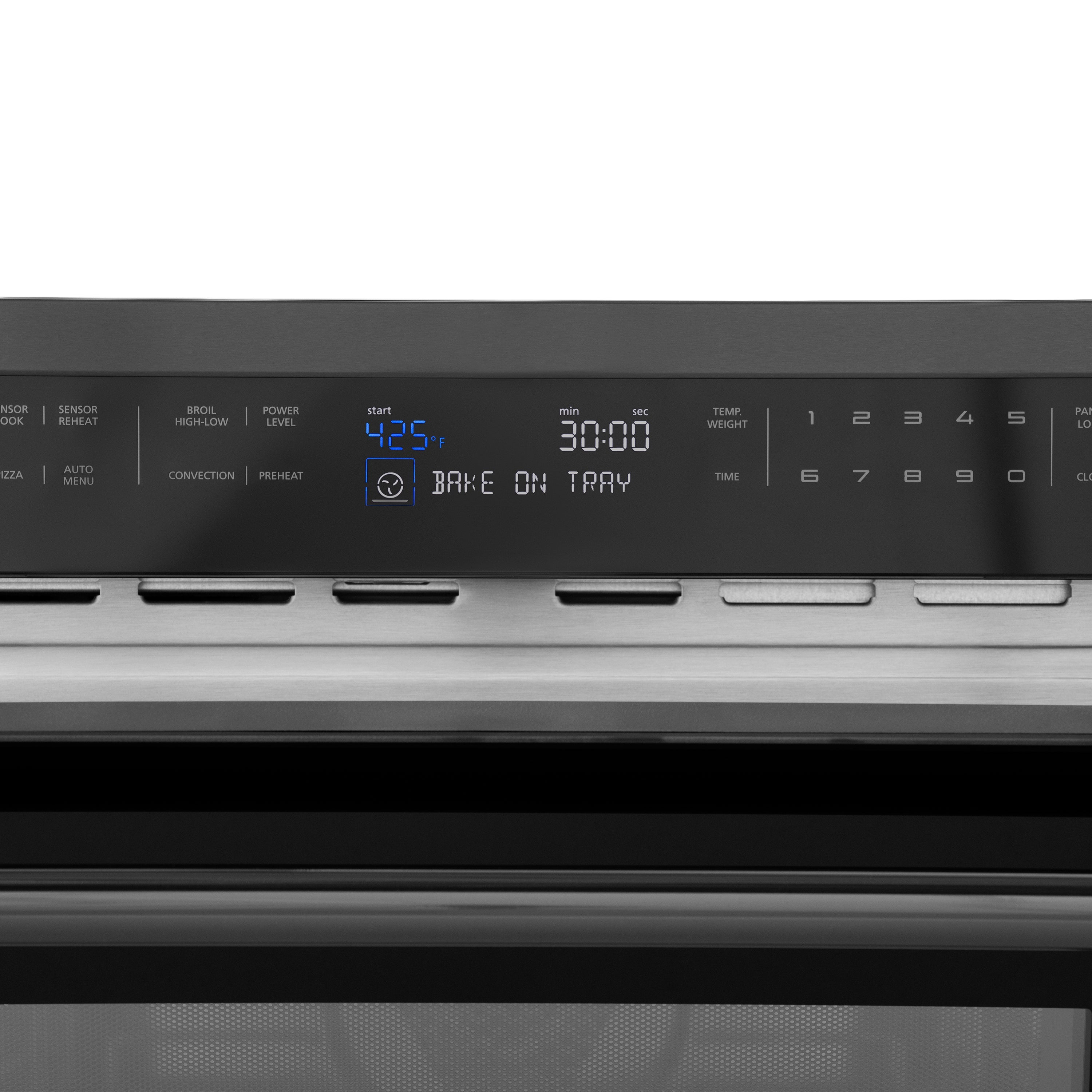 ZLINE 24" 1.6 cu ft. Built-in Convection Microwave Oven in Black Stainless Steel with Speed and Sensor Cooking