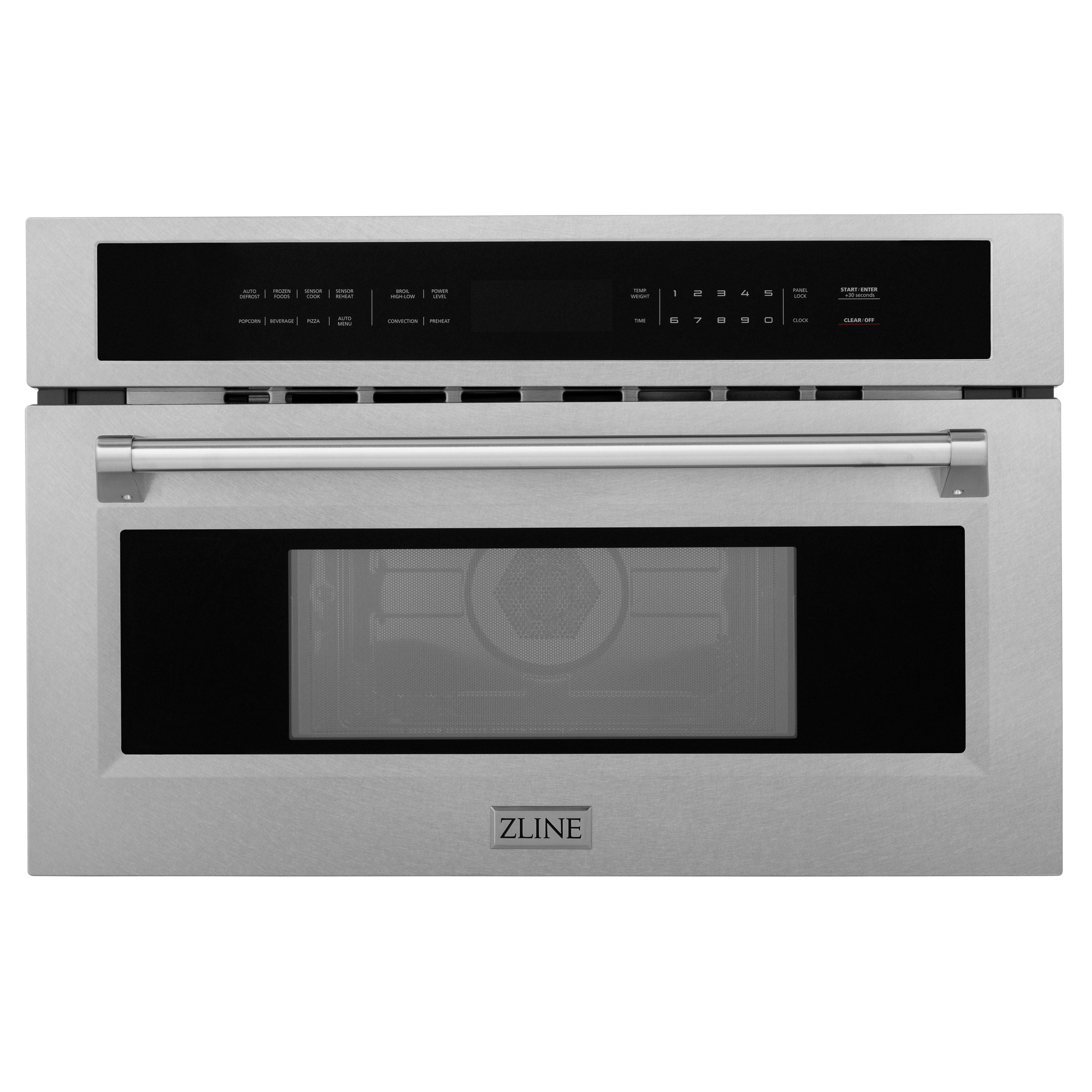 ZLINE 30” 1.6 cu ft. Built-in Convection Microwave Oven in Fingerprint Resistant Stainless Steel with Speed and Sensor Cooking