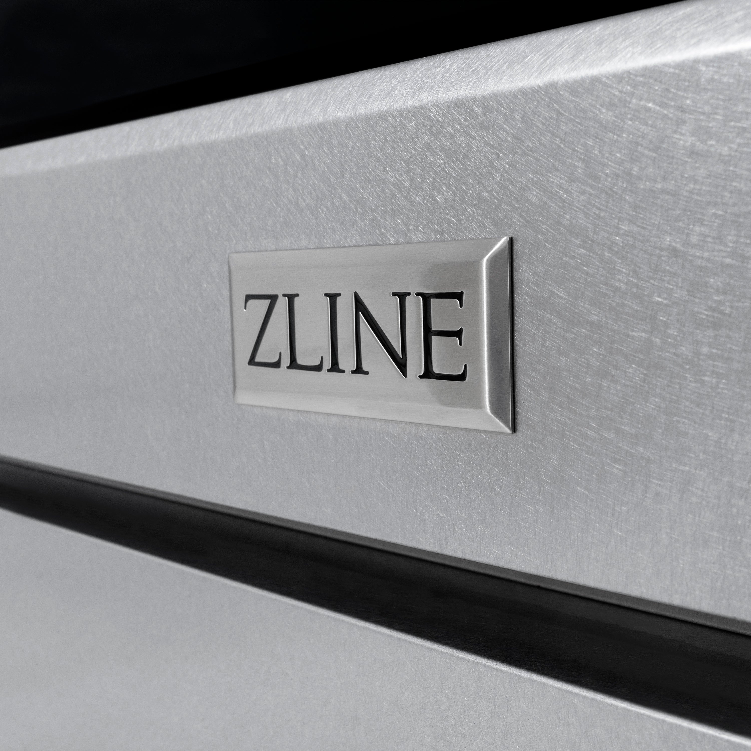 ZLINE 48 in. 6.7 cu. ft. Paramount Double Oven Dual Fuel Range with 8 Burner Gas Cooktop in Stainless Steel with Black Matte Doors (SDR-BLM-48)
