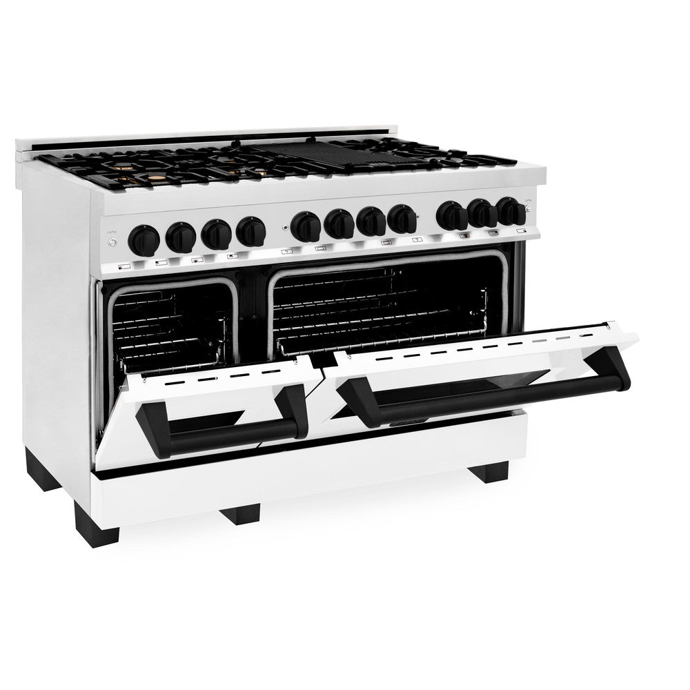 Z-line Kitchen Packages model 3AKP-RARHDWM48-MB