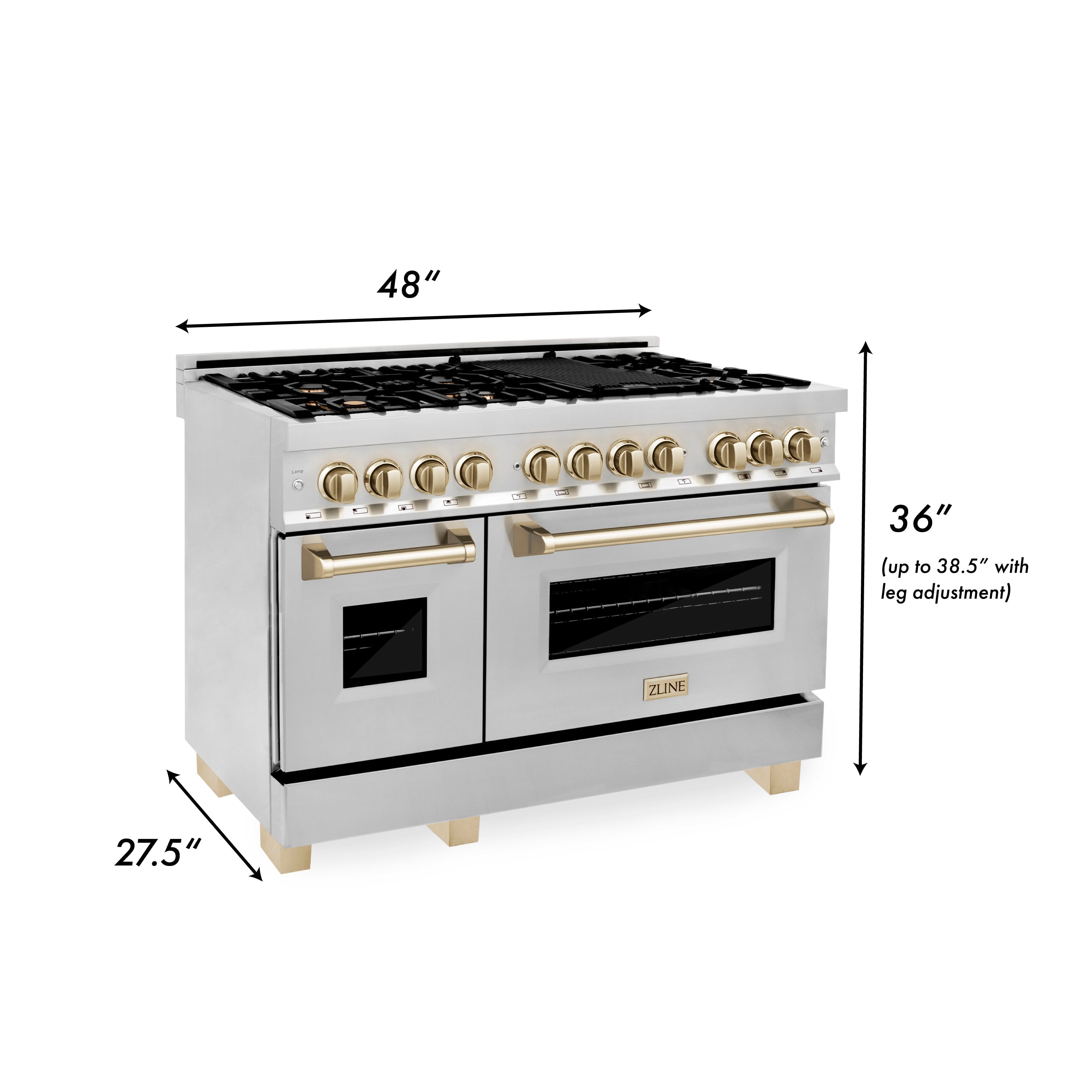 Z-line Kitchen Packages model 2AKP-RABRH48-CB