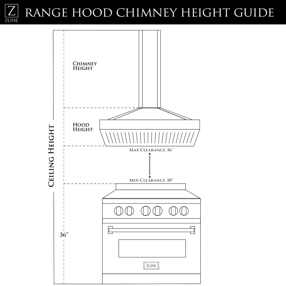 Z-line Range Hoods model KL3iCRN-BT-48