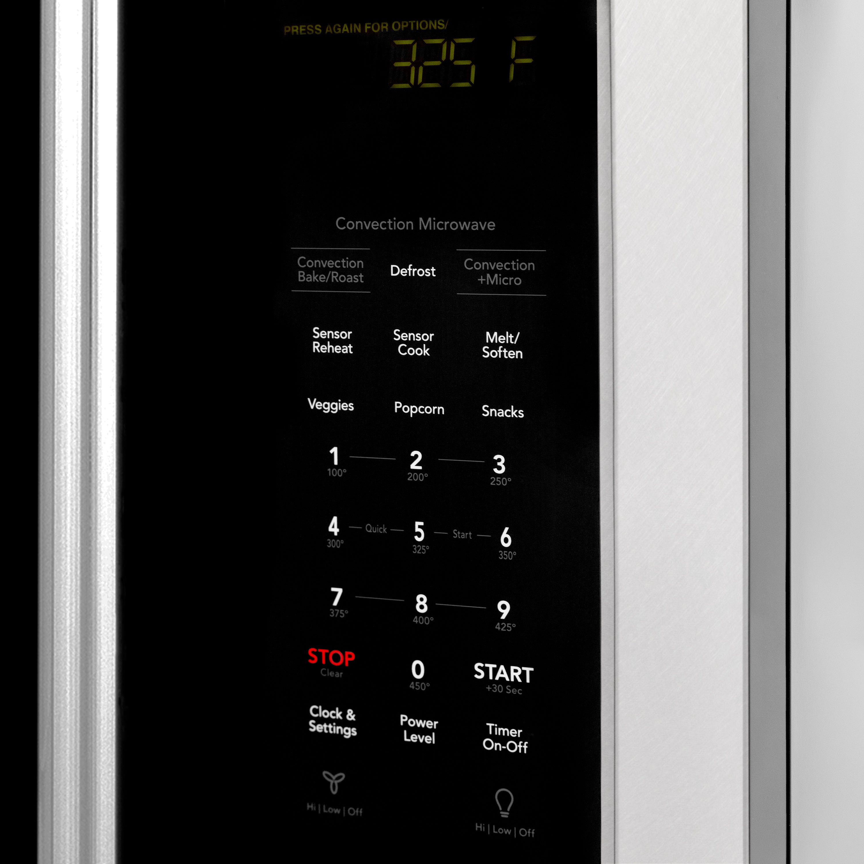 ZLINE 1.5 cu. 30ft. Over the Range Convection Microwave Oven in Fingerprint Resistant Stainless Steel with Traditional Handle and Sensor Cooking