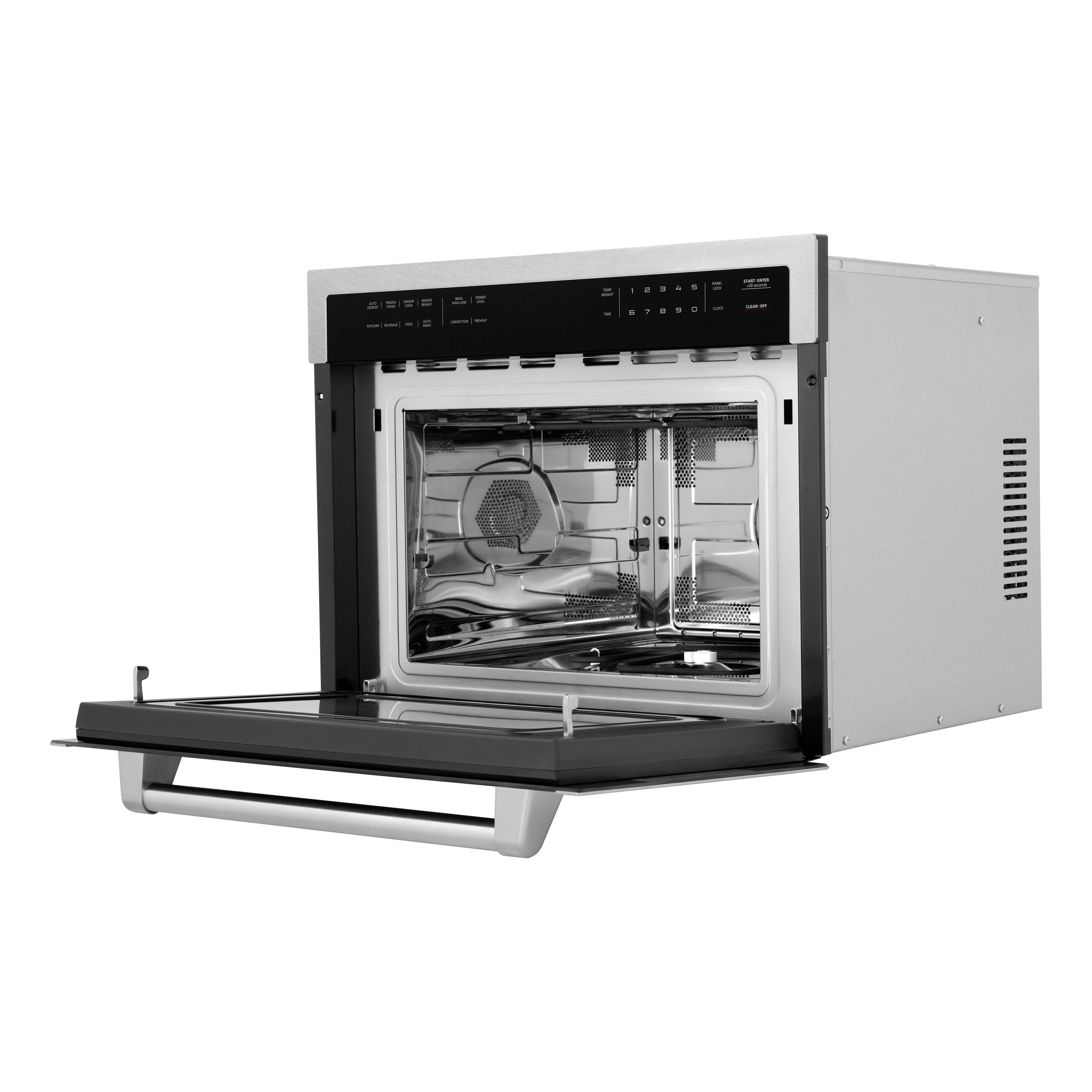 ZLINE 24" 1.6 cu ft. Built-in Convection Microwave Oven in Fingerprint Resistant with Speed and Sensor Cooking
