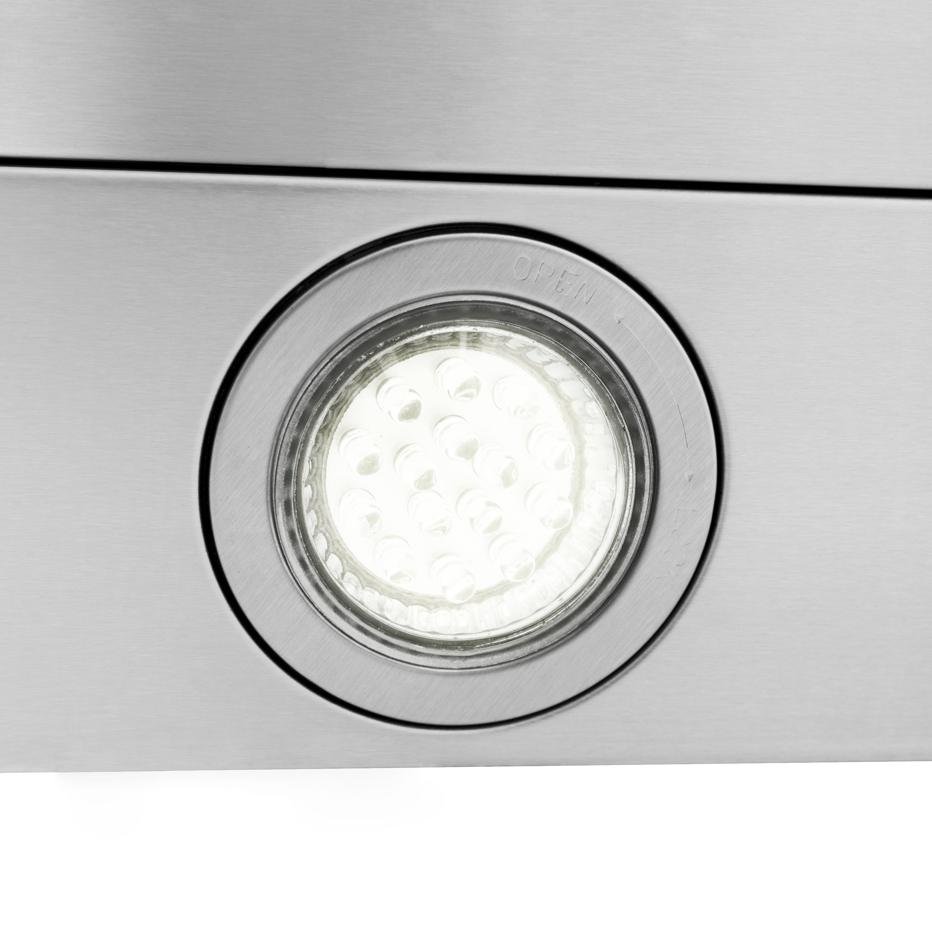 ZLINE 30â Alpine Series Convertible Island Mount Range Hood in Stainless Steel with Remote Control, LED lighting, and Dishwasher-Safe Baffle Filters (ALP70IS-30)