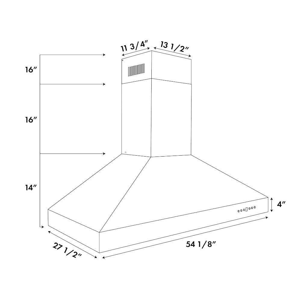Z-line Range Hoods model 697-54