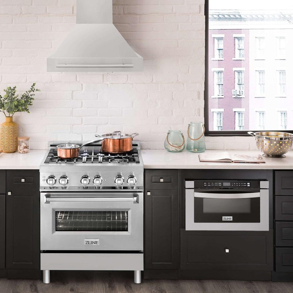 Z-line Range Hoods model 8654STX-BLM-30