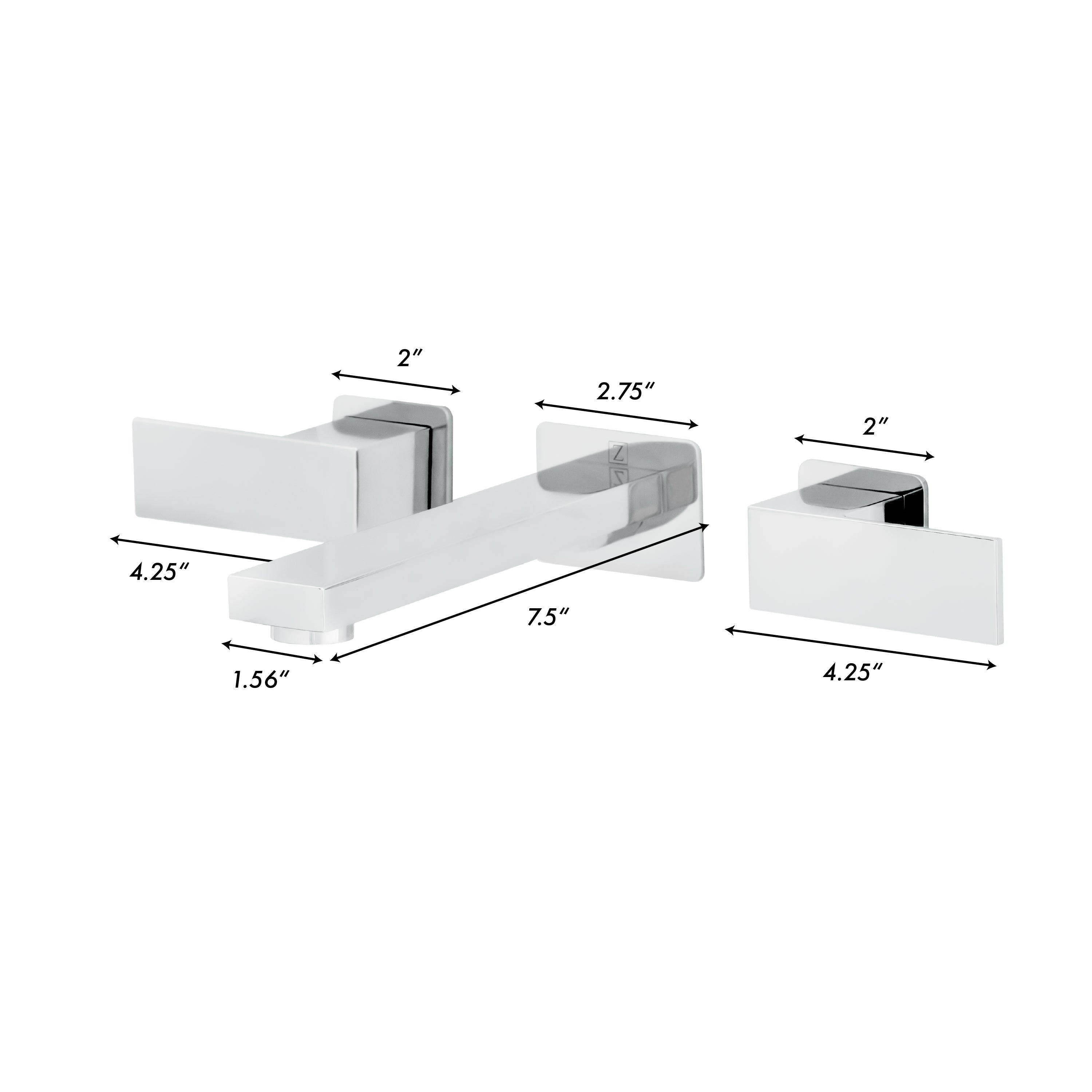 Z-line Bathroom Faucets model BLS-BF-PG