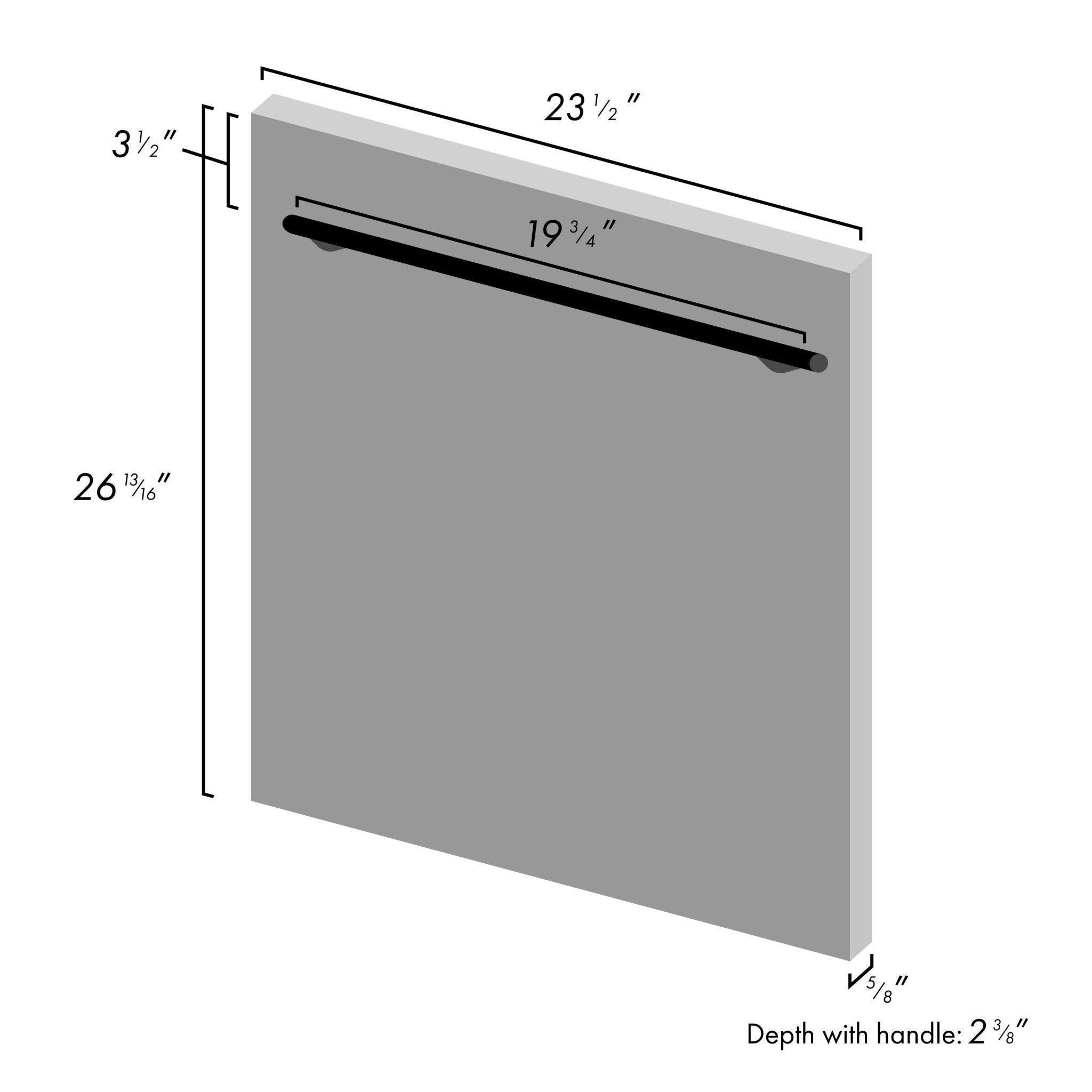 Z-line Dishwasher Panels model DP-HH-18