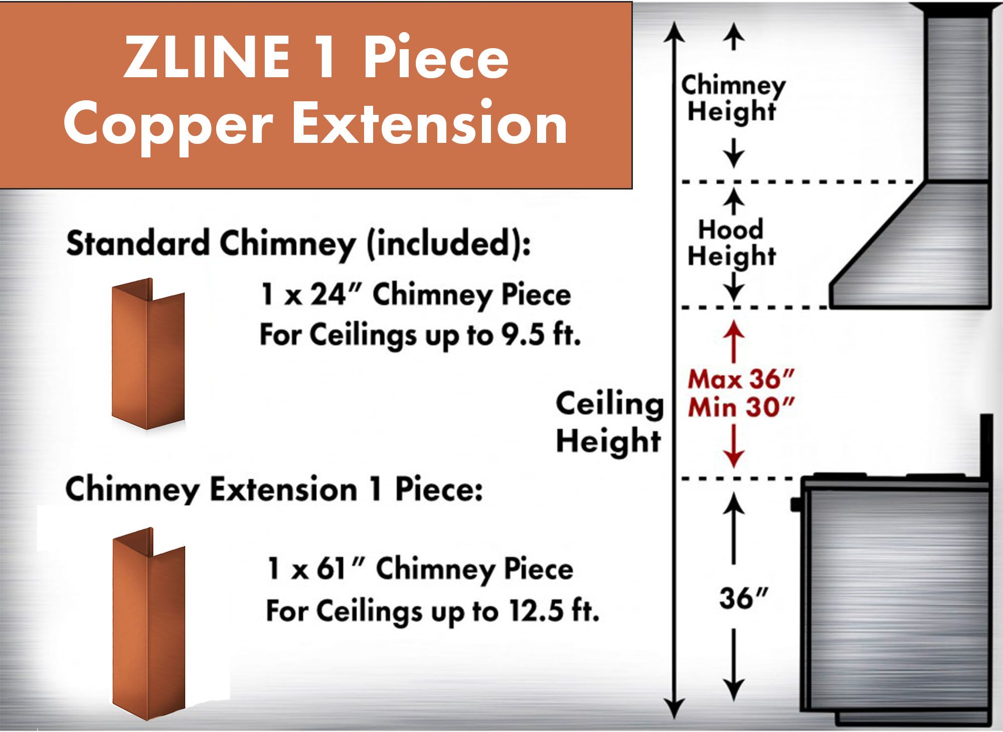 Z-line Range Hoods model 8KBB-30